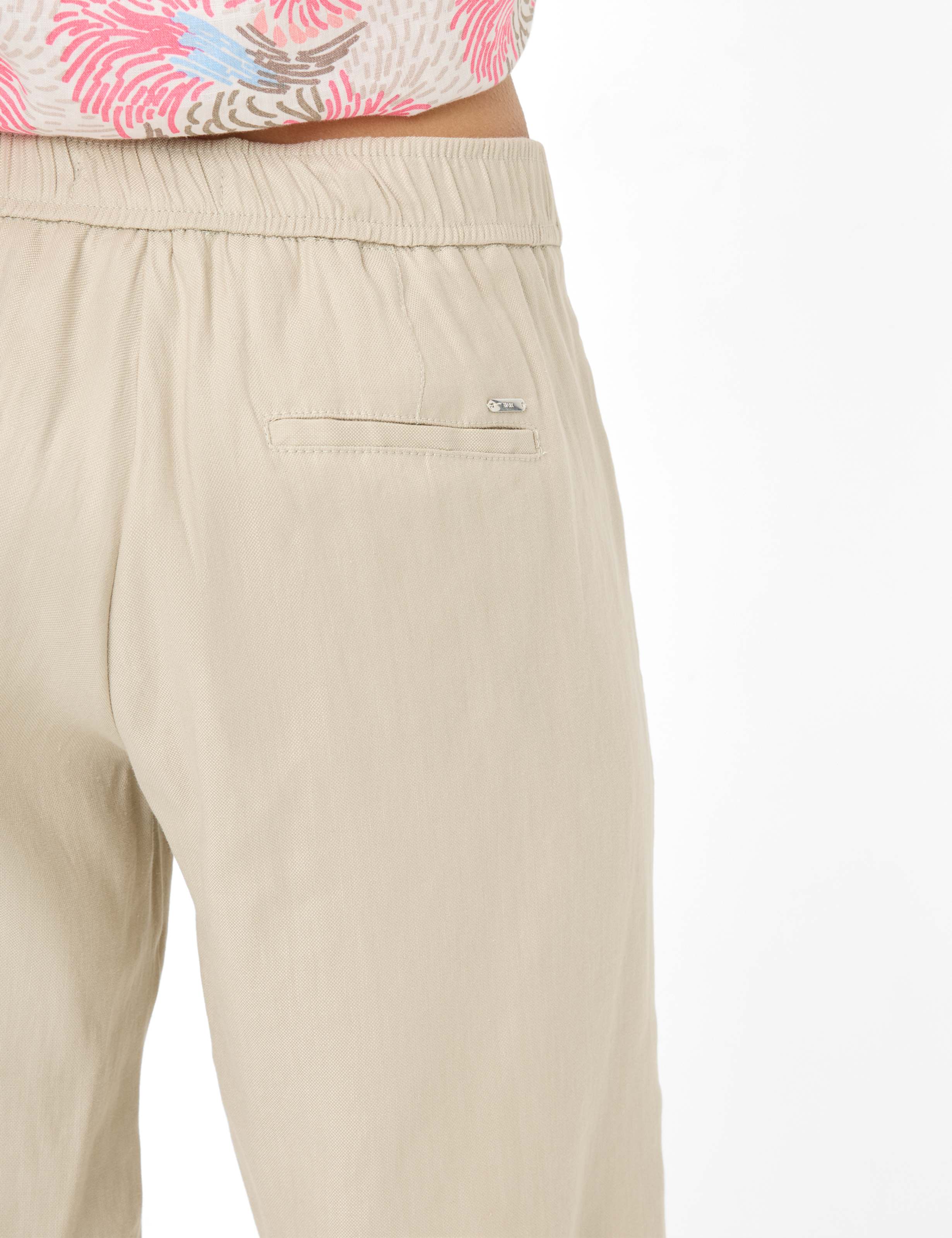 Femme Style MEL B Beige Clair Relaxed Fit Détail 2