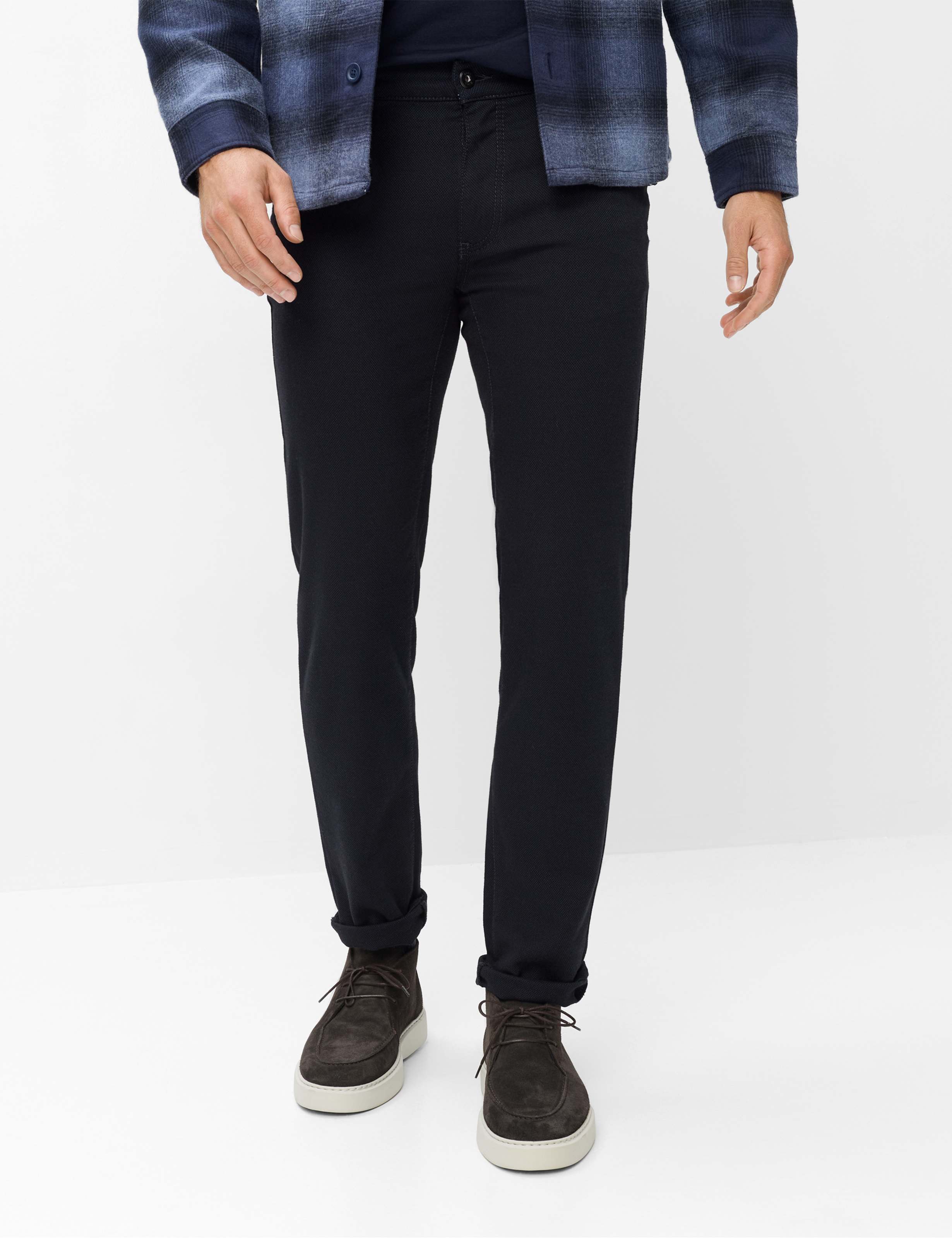 Brax Heren Jeans  Style CADIZ NAVY, donkerblauw, maat 30/30