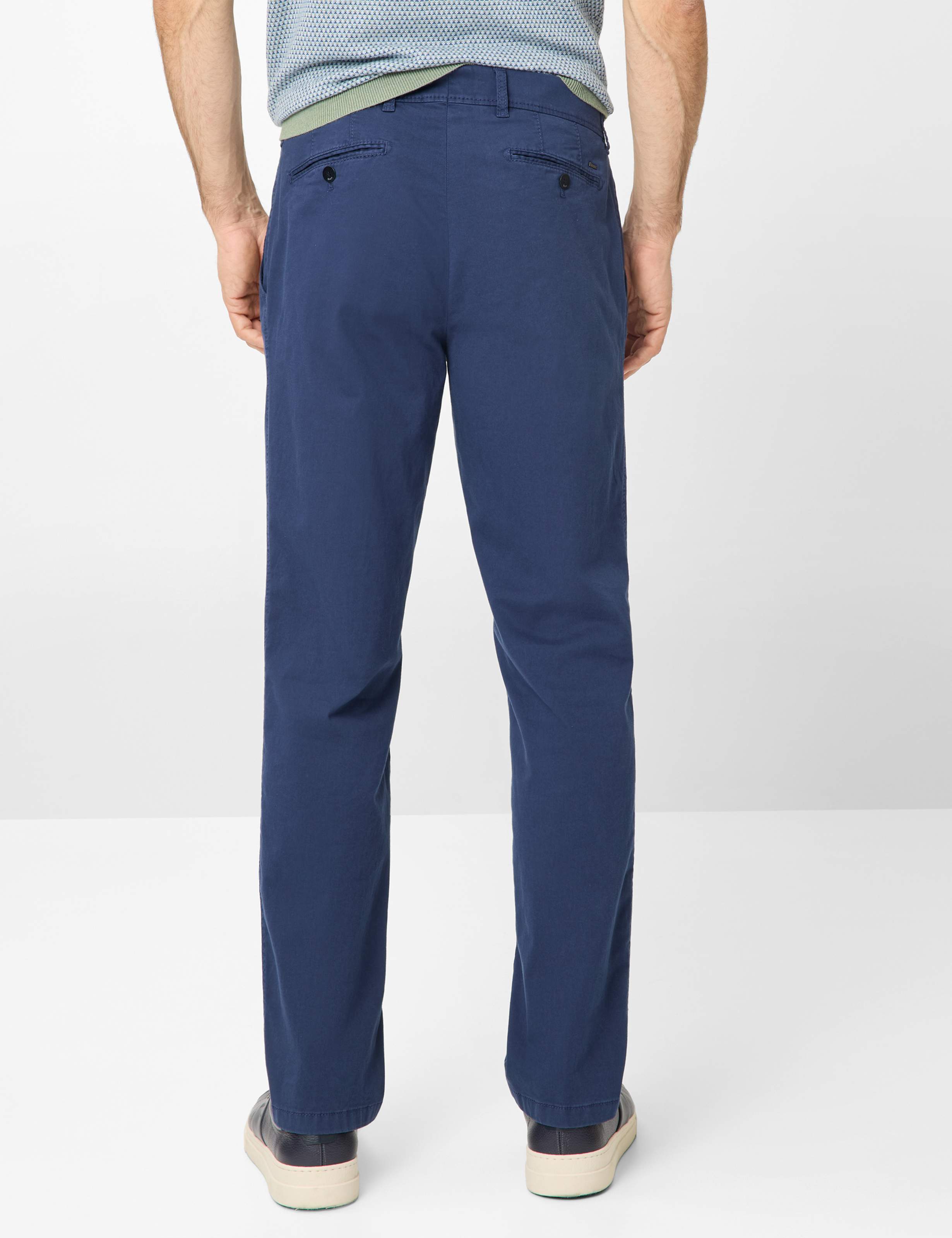 Homme Style EVANS Bleu Foncé Regular Fit Dos mannequin