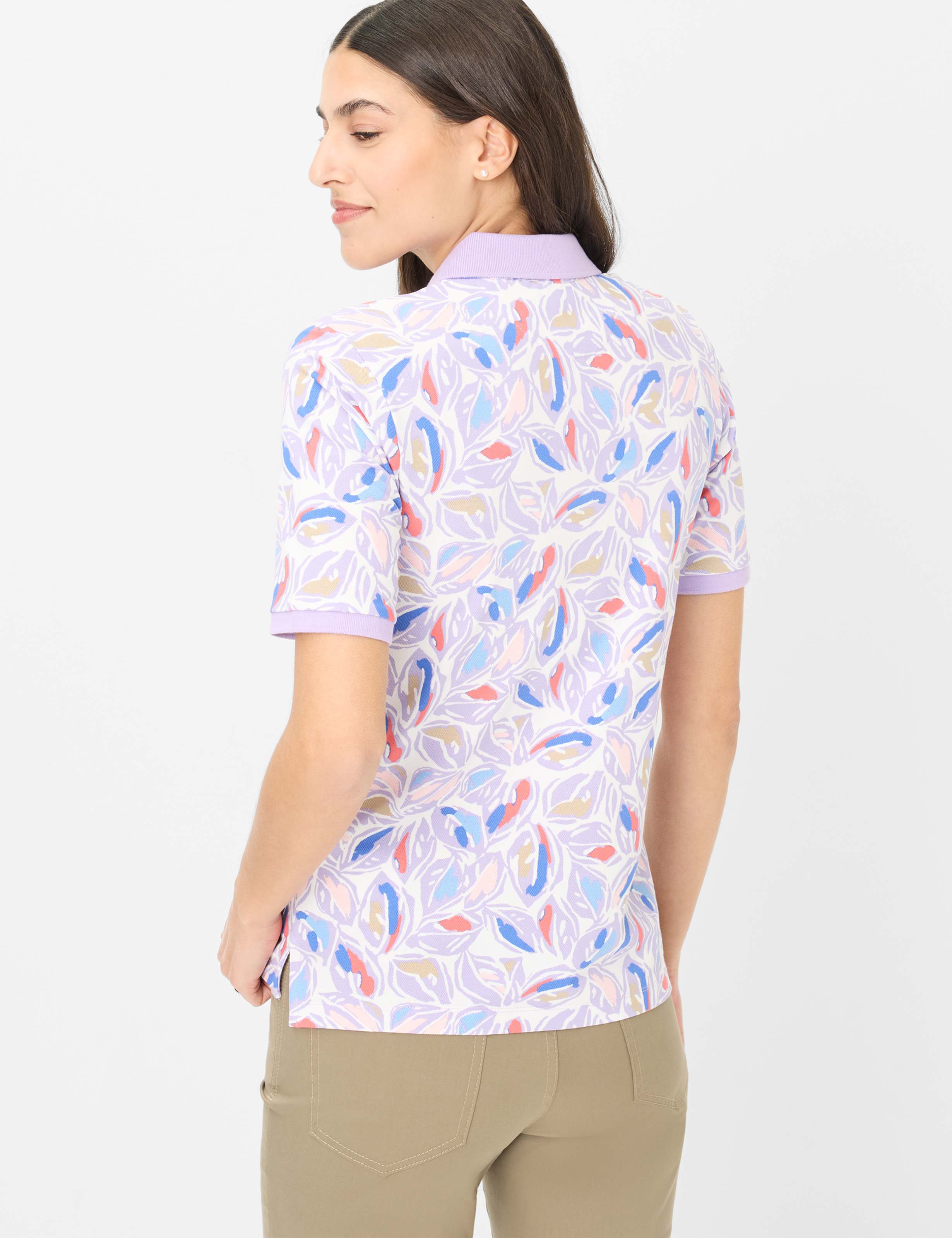 Damen Style CLEO Lila - Flieder  Model Rueck