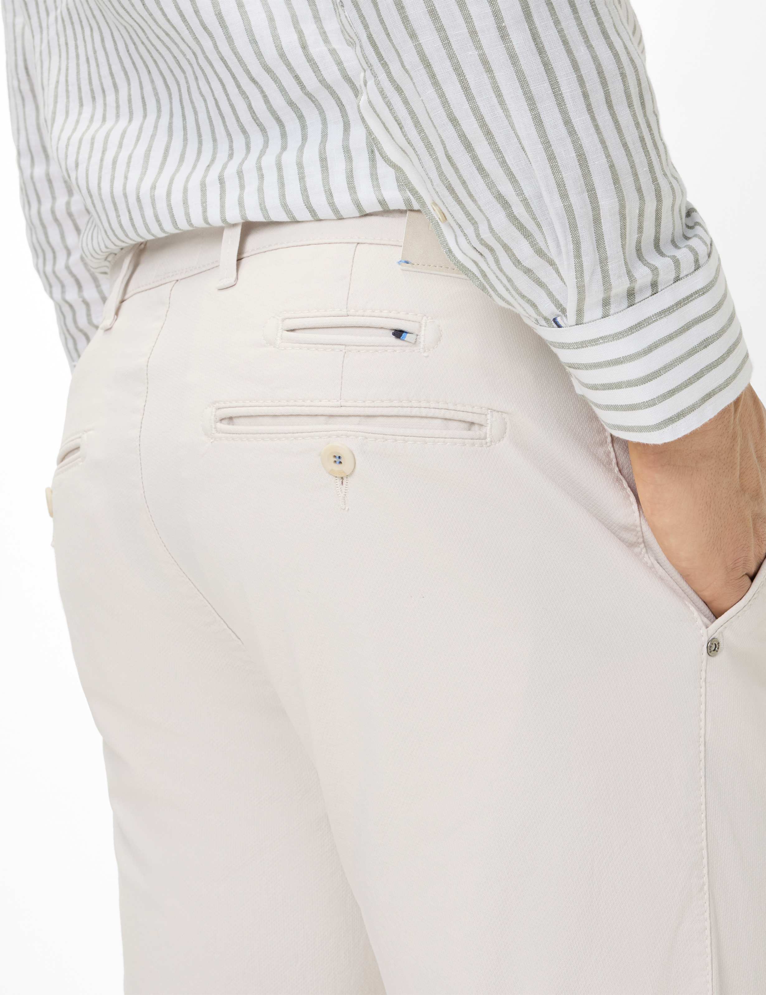 Men Style FABIO IN Light Beige Modern Fit Detail 2
