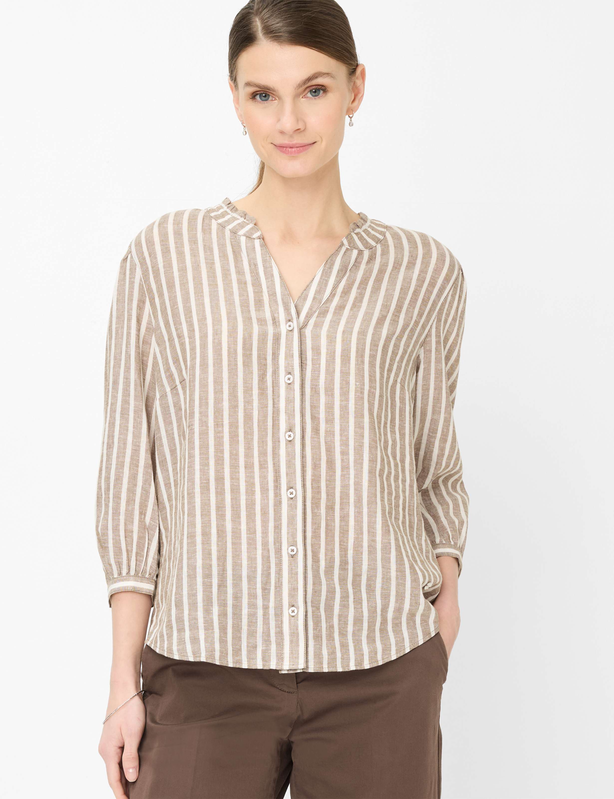 Tons bruns, Femme, Style VIOLET, MODEL_FRONT_ISHOP