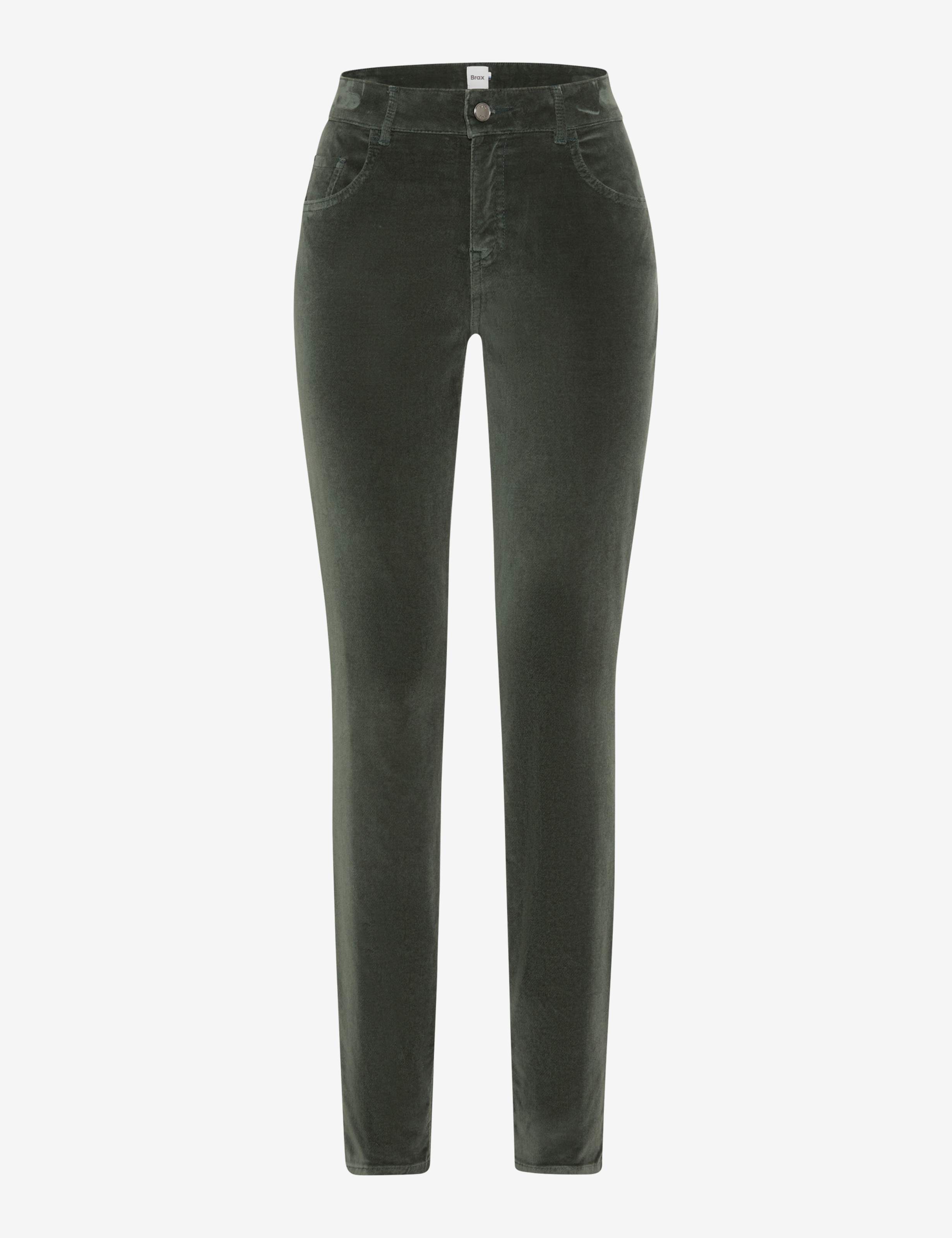 Damen Style SHAKIRA Dunkelgrün Slim Fit Freisteller Front