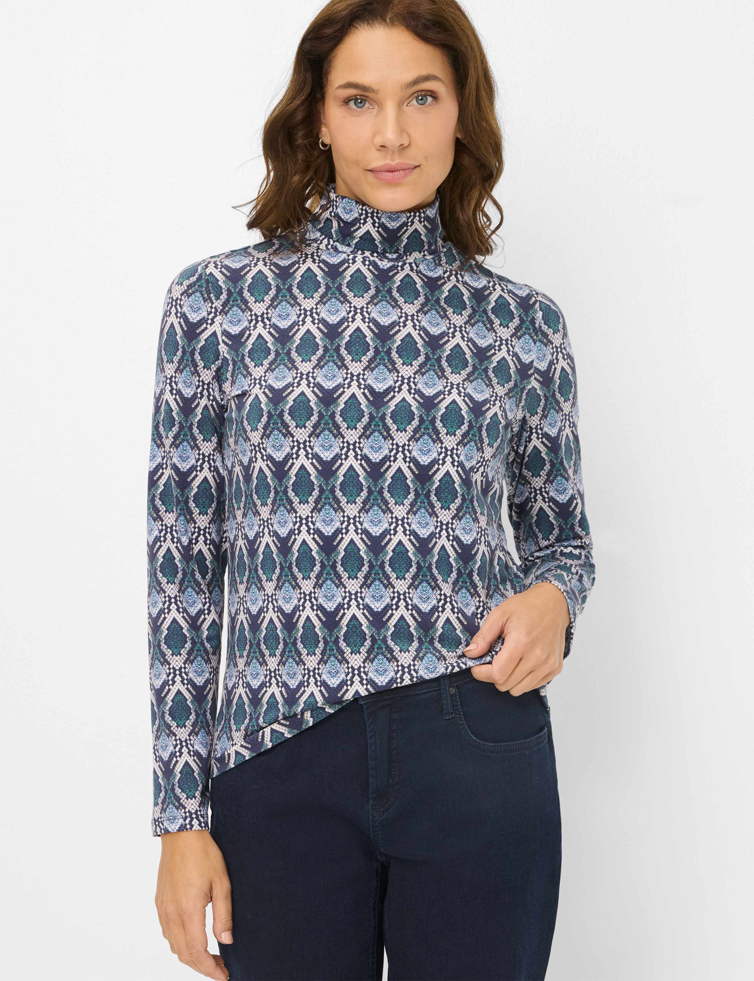Tons bleus, Femme, Style CARINA L, MODEL_FRONT_ISHOP
