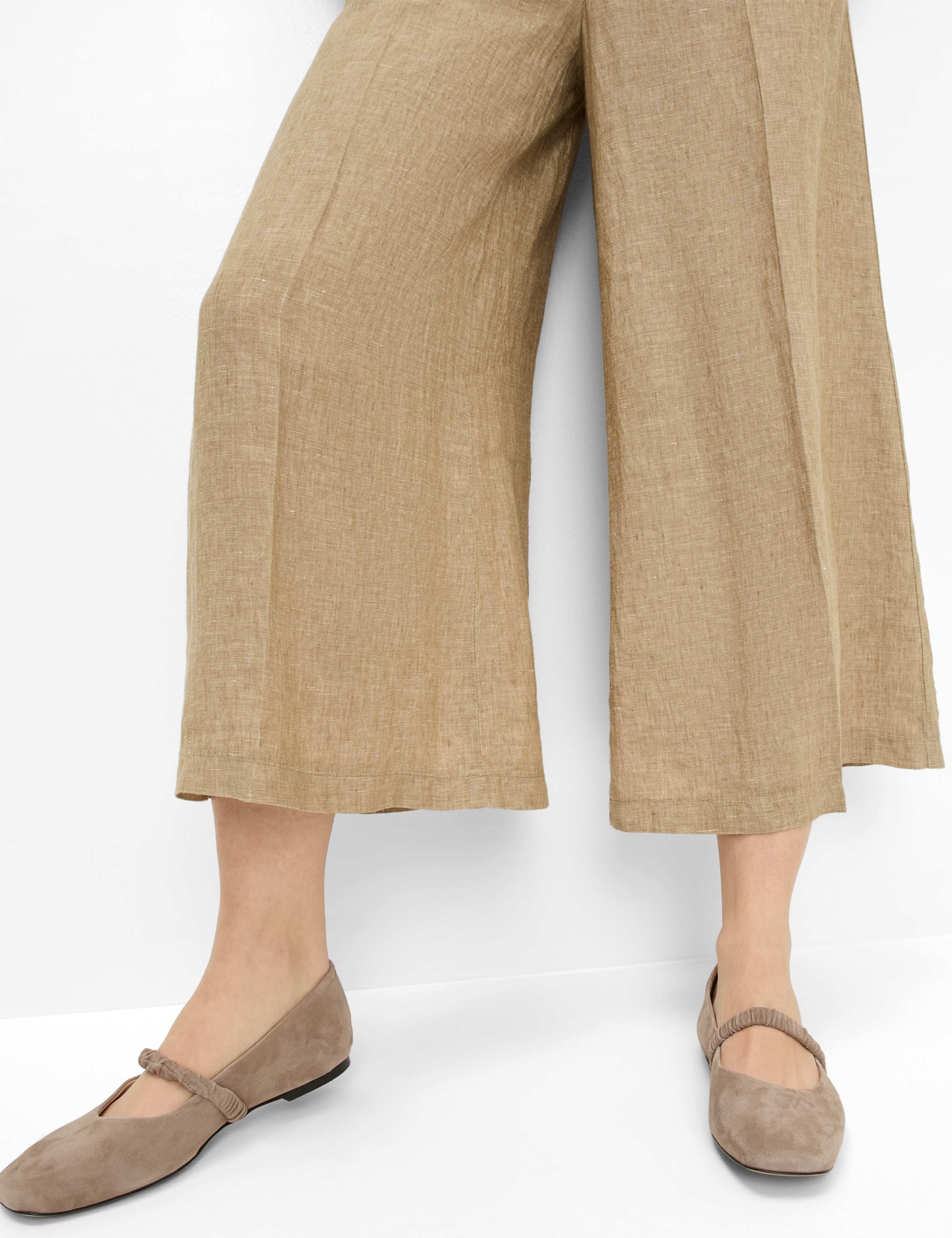 Damen Style MELLI S Beige Wide Leg Detail 2