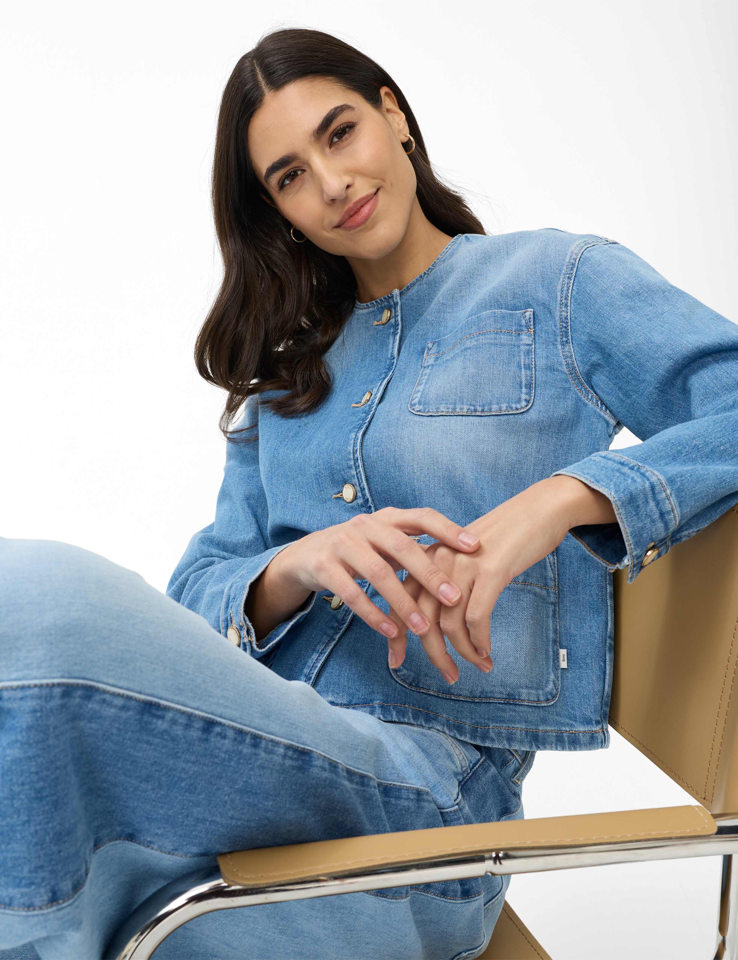 Dames Style PARIS Denim Blauw  Detail 1