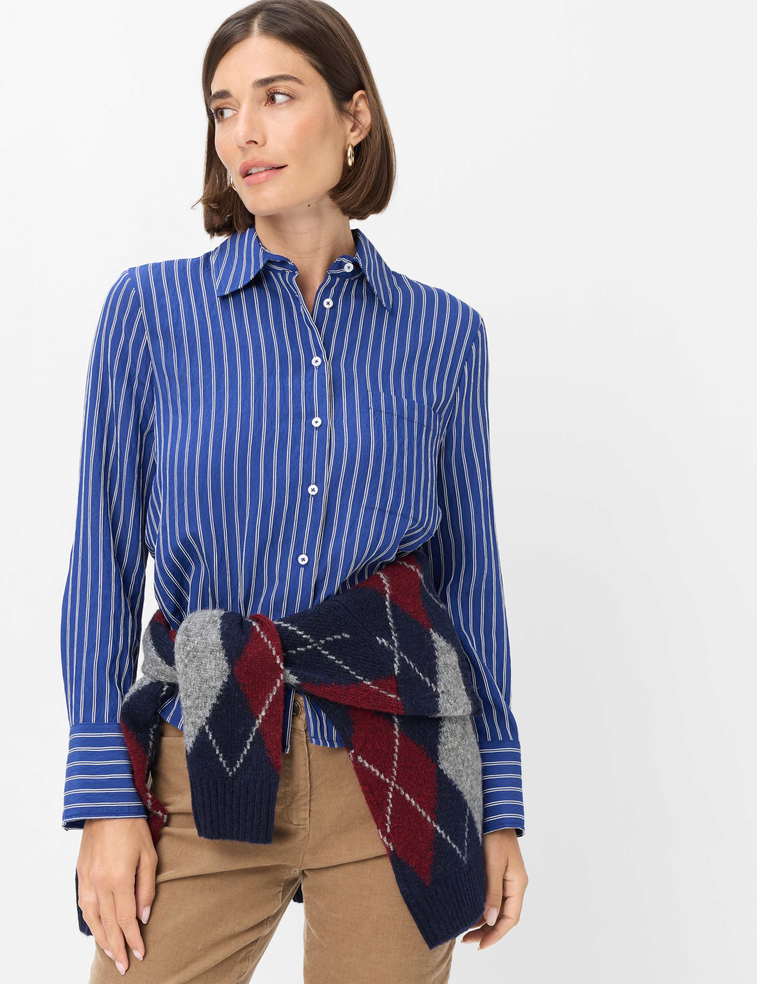Tons bleus, Femme, Style VICA, MODEL_FRONT_ISHOP