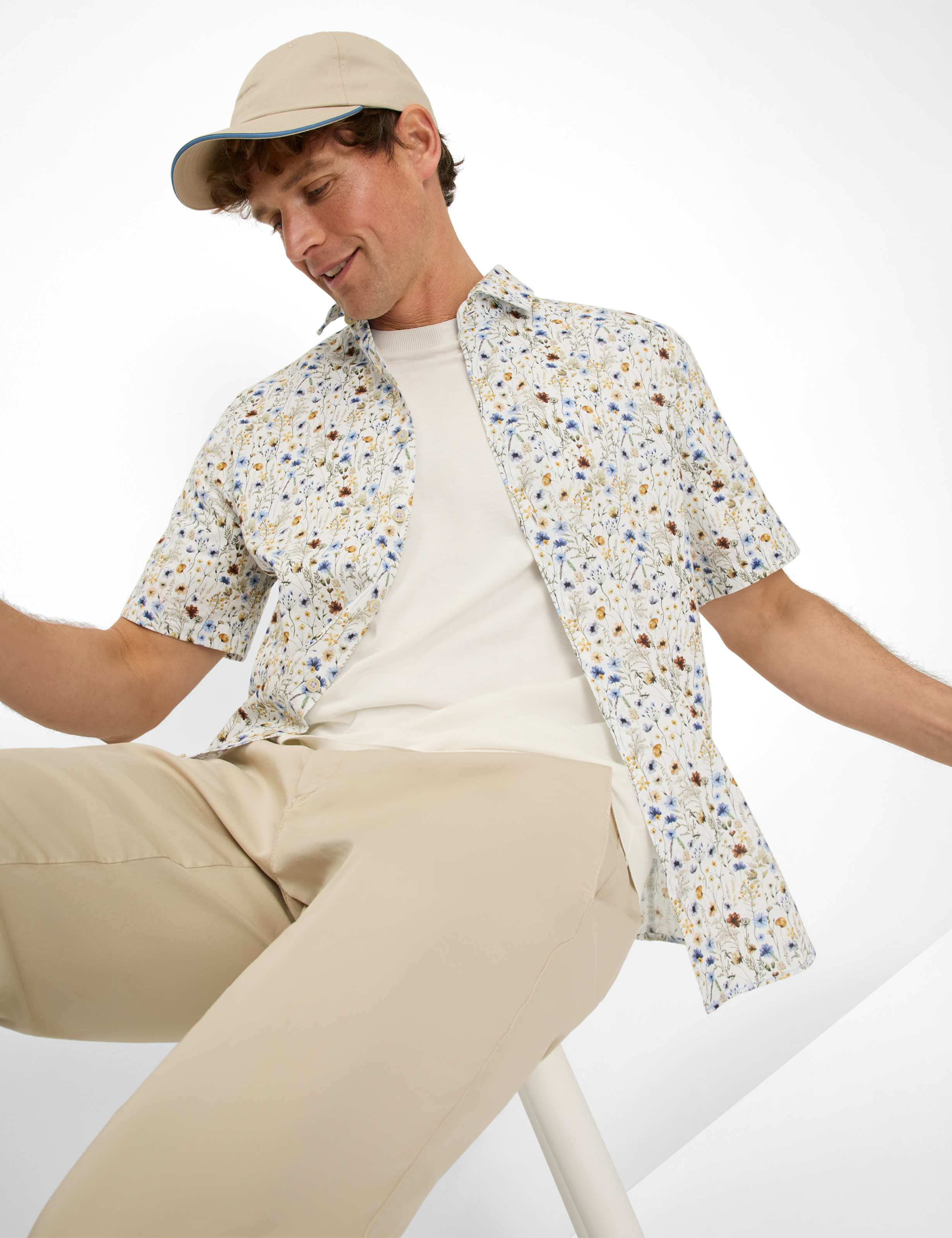 Herren Style HARDY Weiß  Detail 1