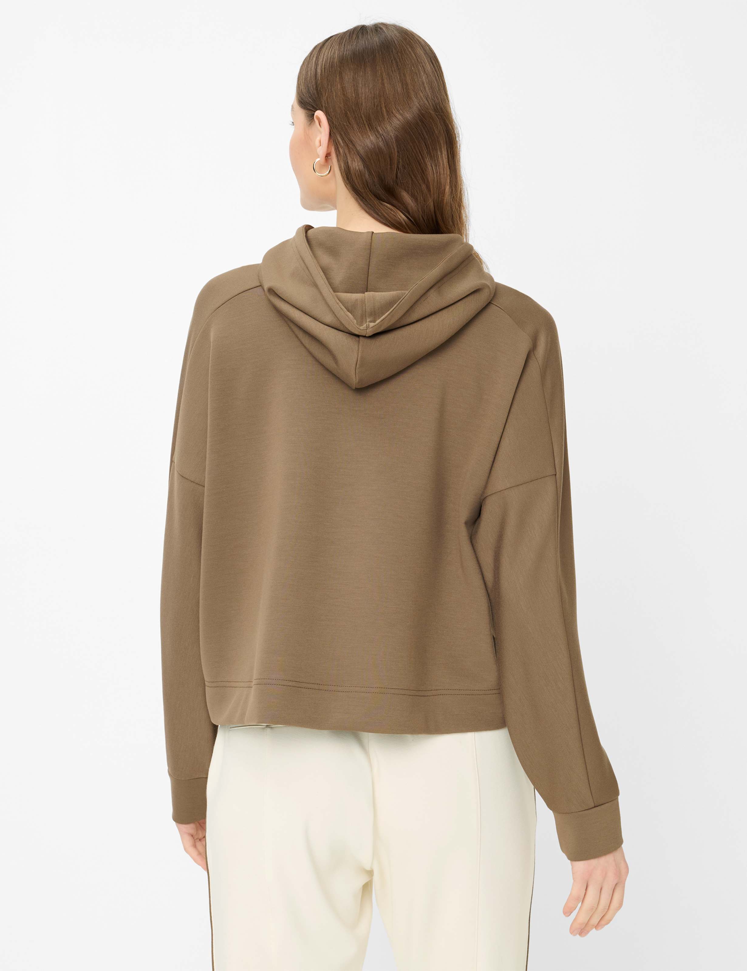 Thumbnail - Brax Damen Sweatshirt Style BECA L mocha brown, dunkelbraun, Gr. 42