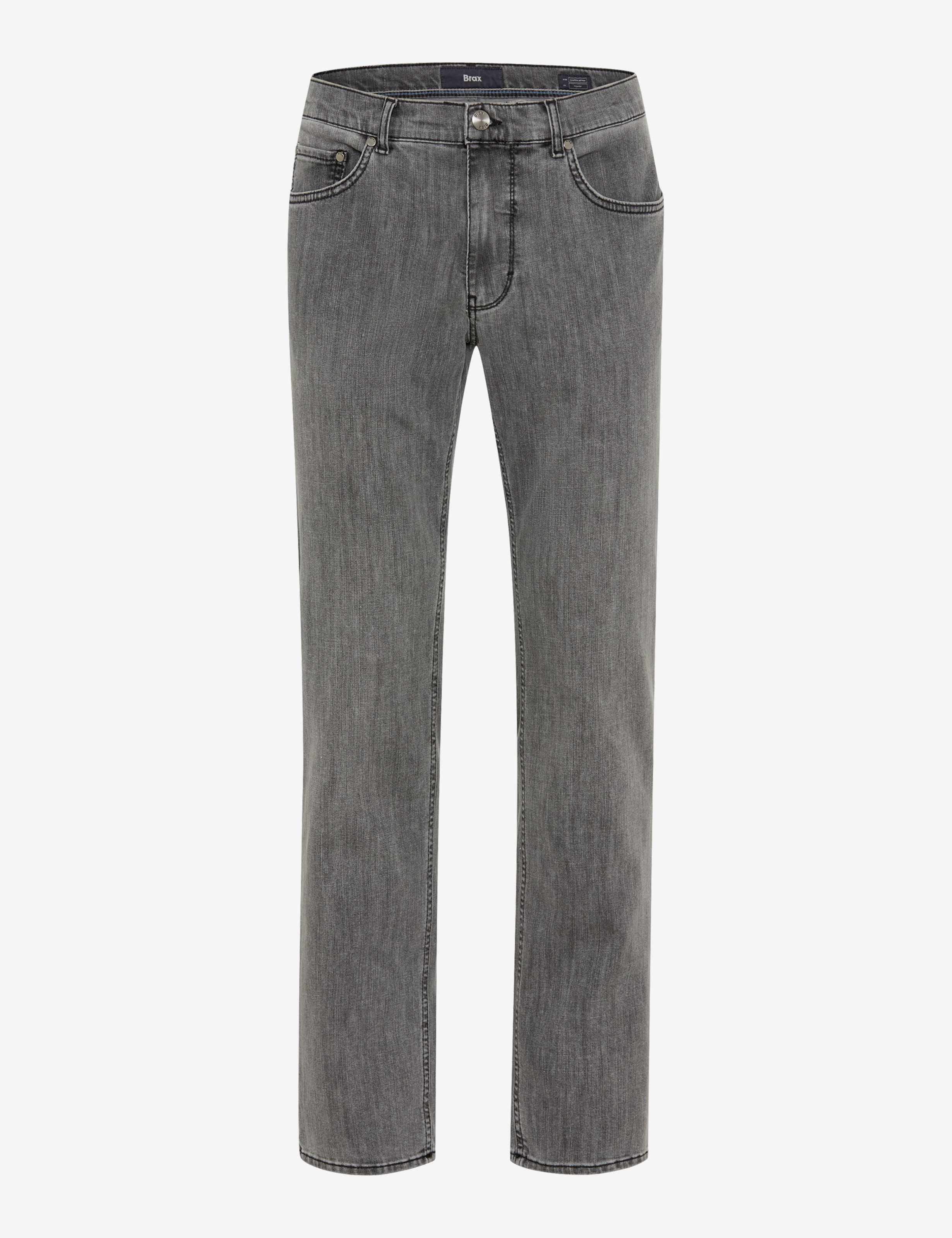 Herren Style COOPER DENIM Dunkelgrau Regular Fit Freisteller Front