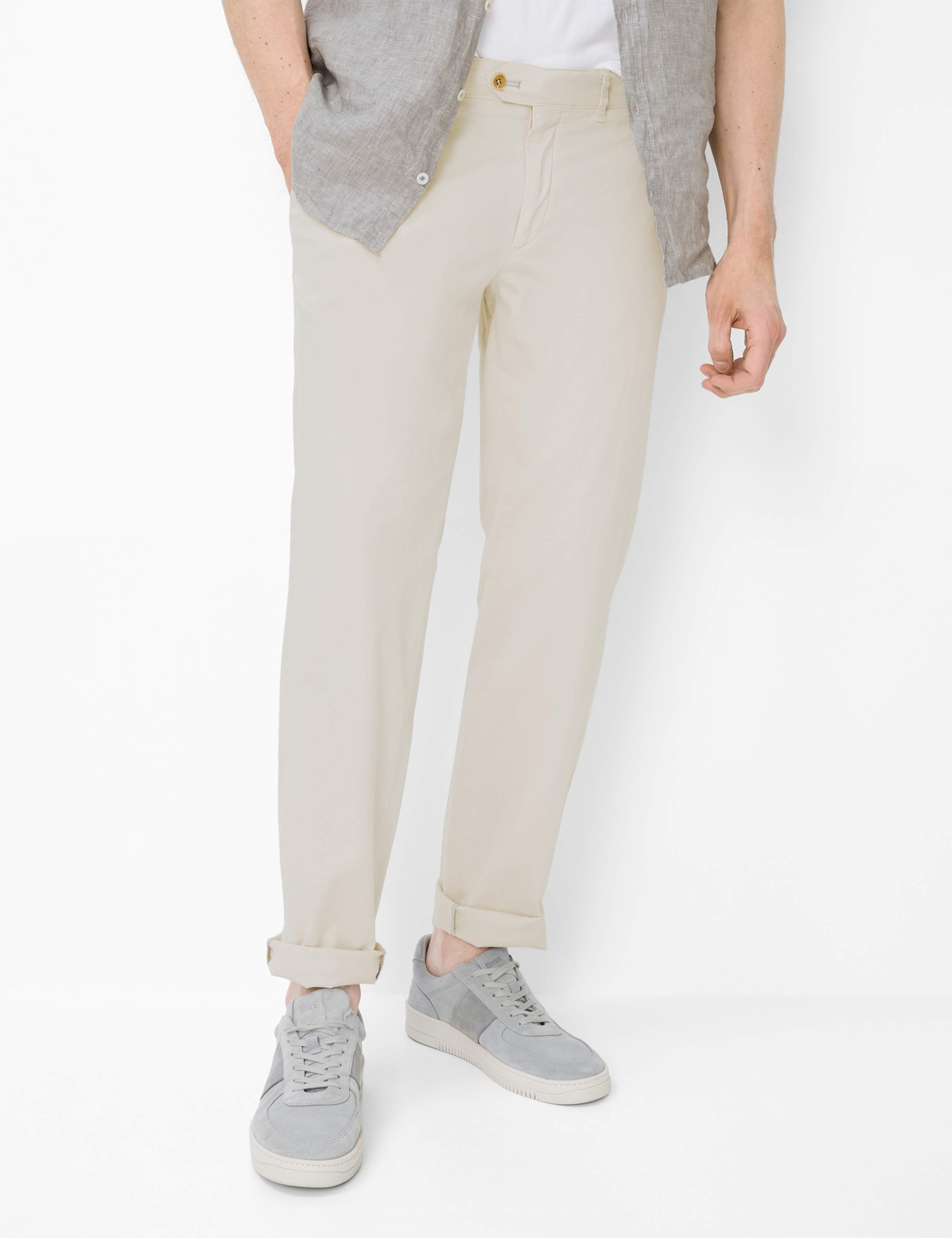 Thumbnail - Eurex by Brax Herren Hose Style JOE KITT, hellbeige, Gr. 255U