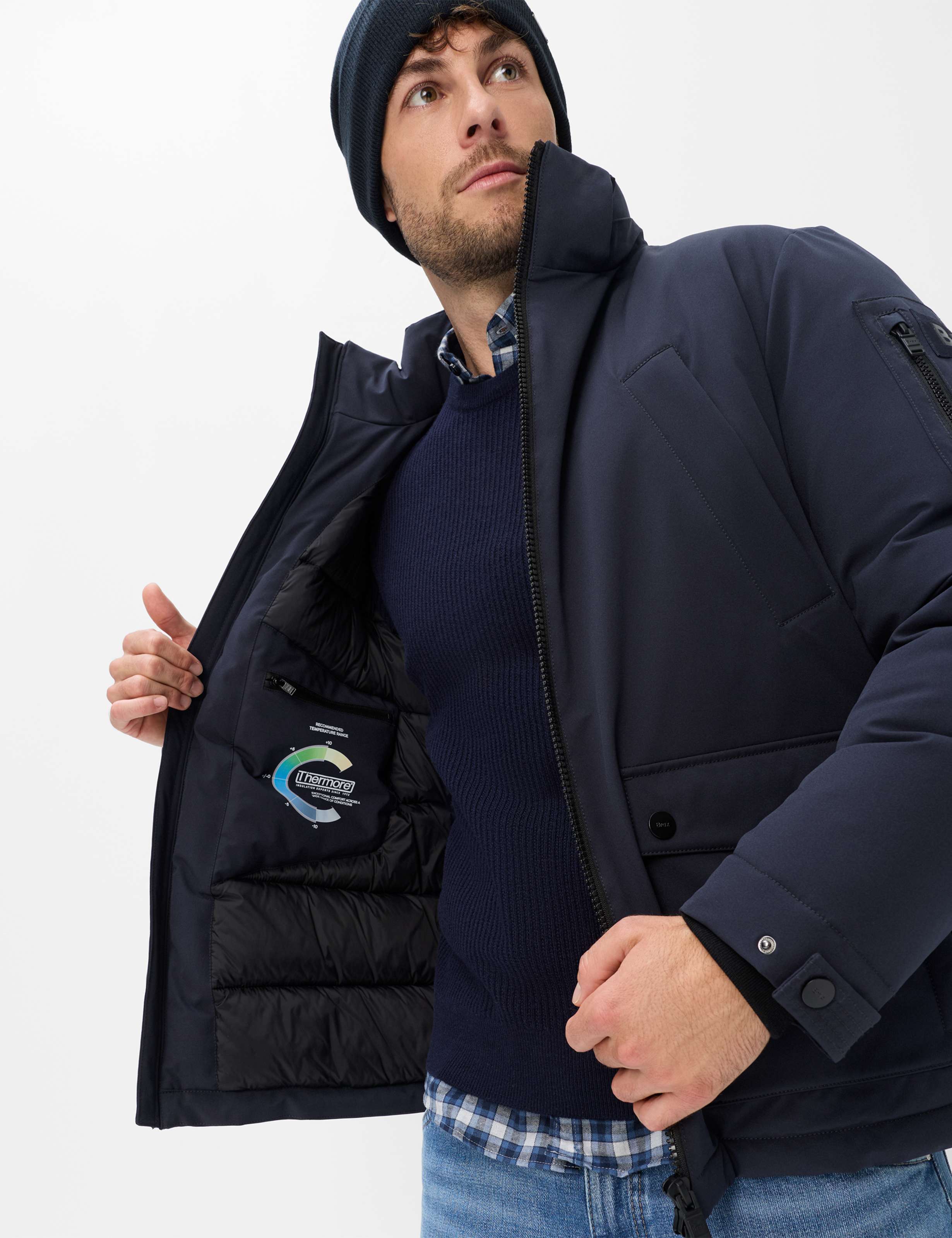 Homme Style BILL Bleu Foncé  Détail 1