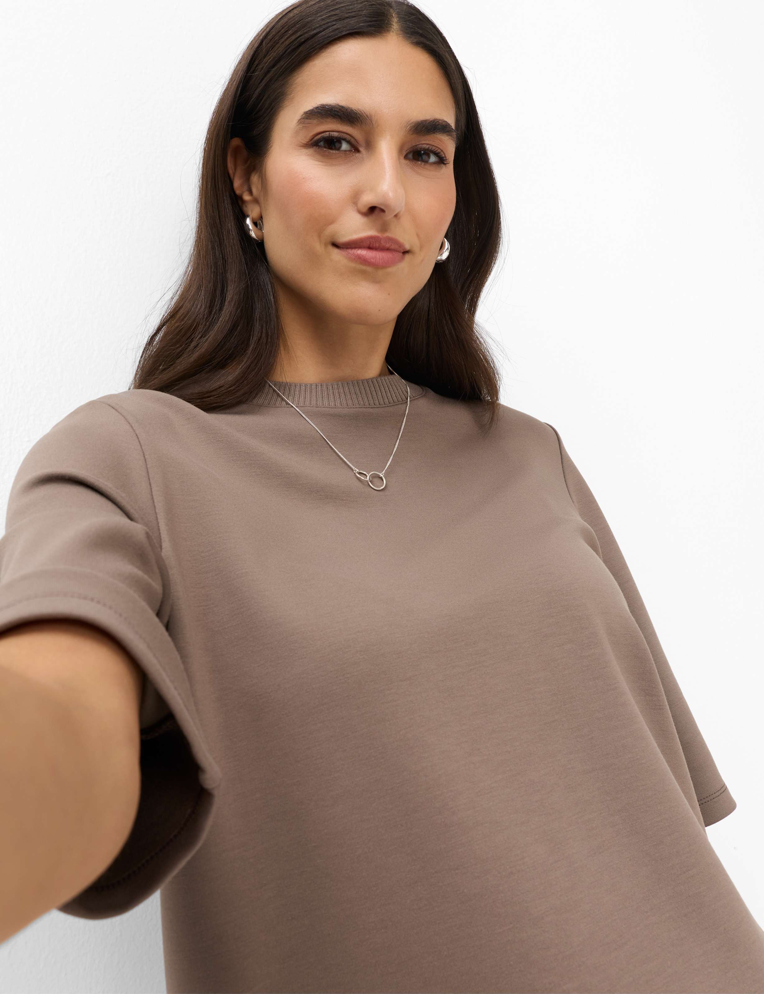 Damen Style BERTA M Hellbraun  Detail 1