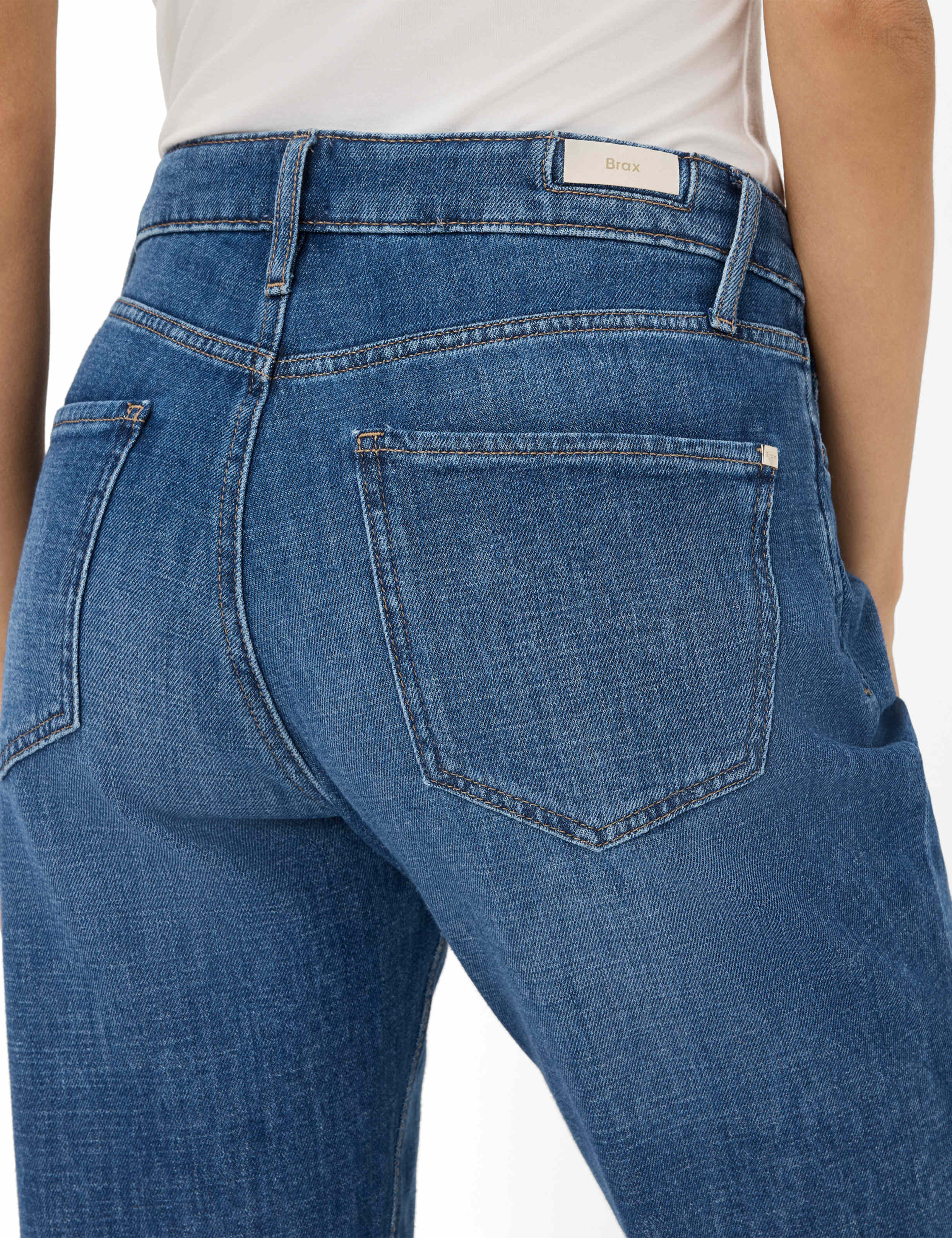 Damen Style MADISON S Denim Blau Straight Fit Detail 2