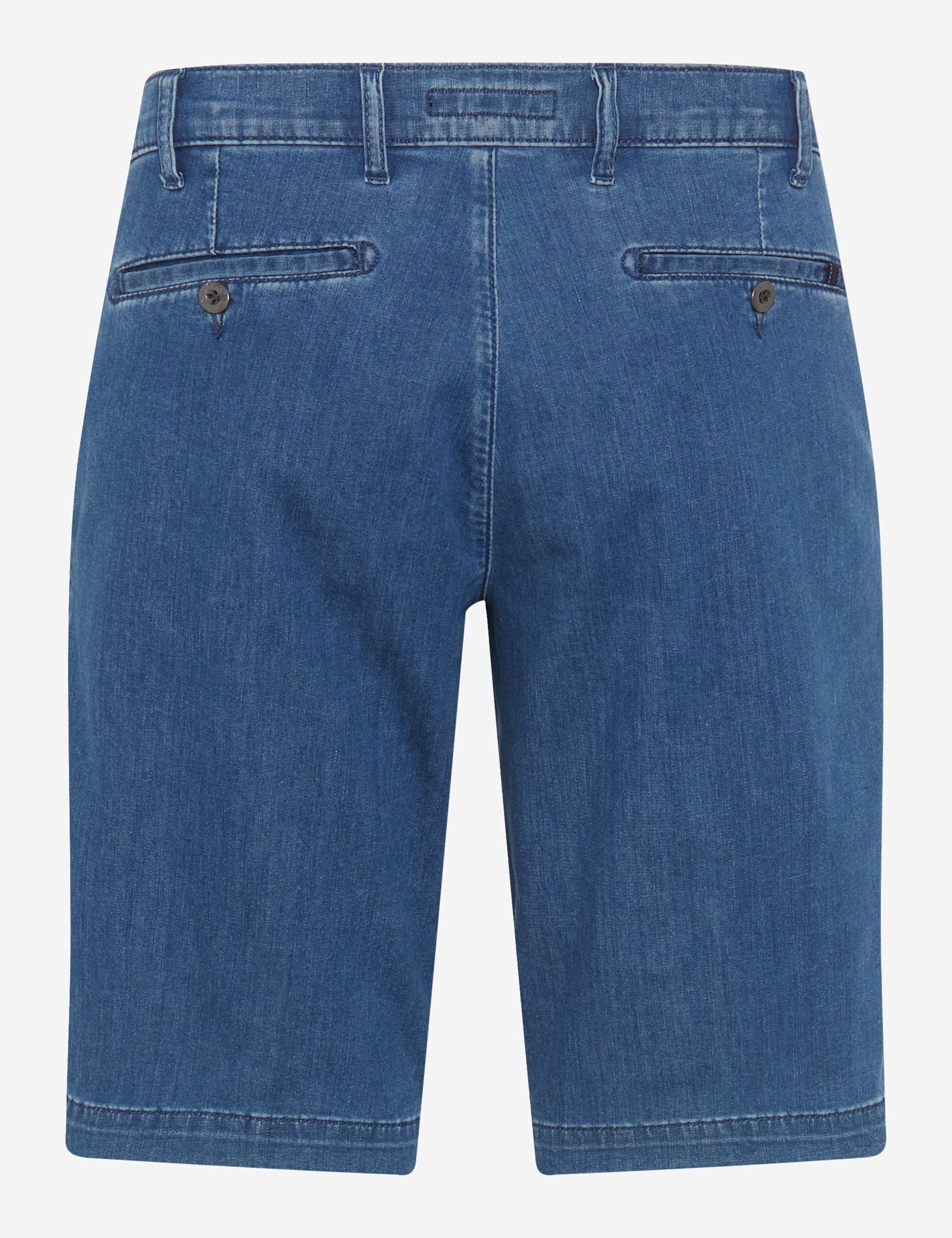 Homme Style BURT Denim Bleu Regular Fit Détourage arrière