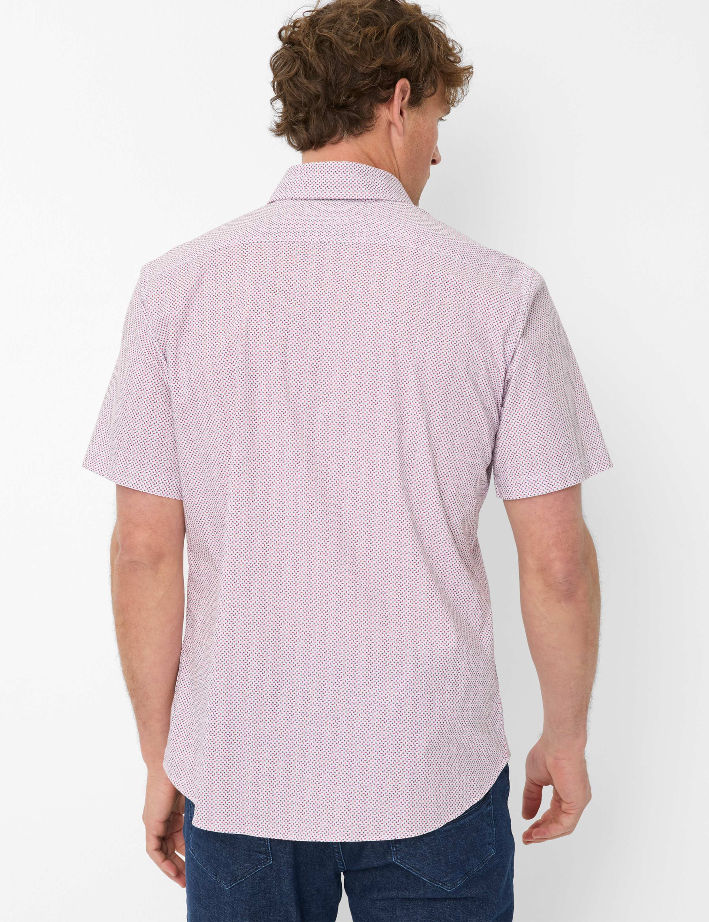 Men Style DAN Light Purple  Model back