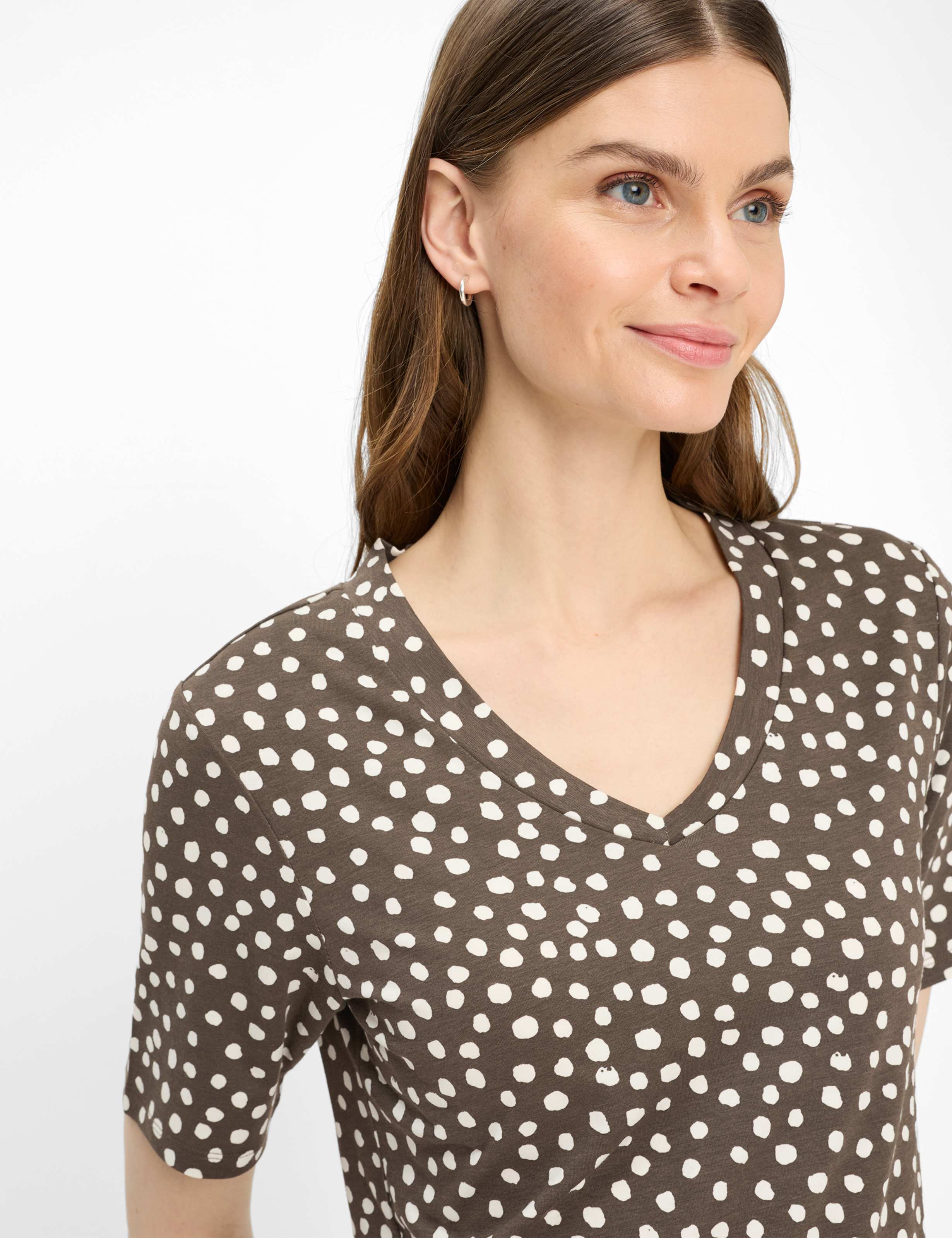 Femme Style CARINA S Marron Foncé  Détail 2