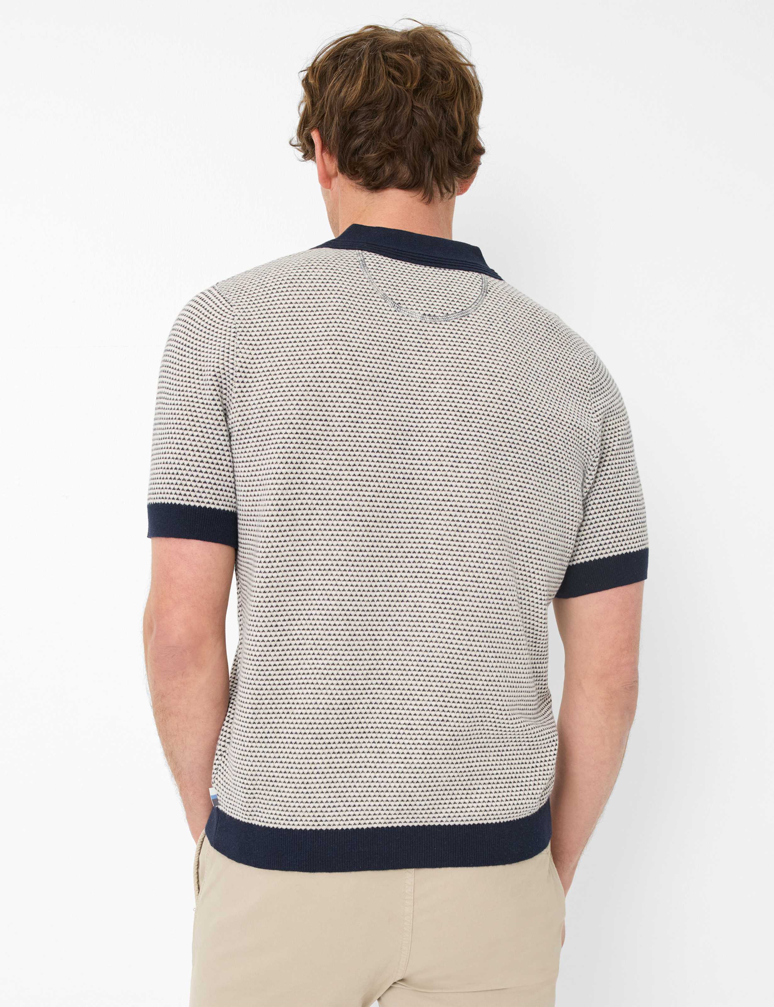 Men Style PASCAL Dark Blue  Model back