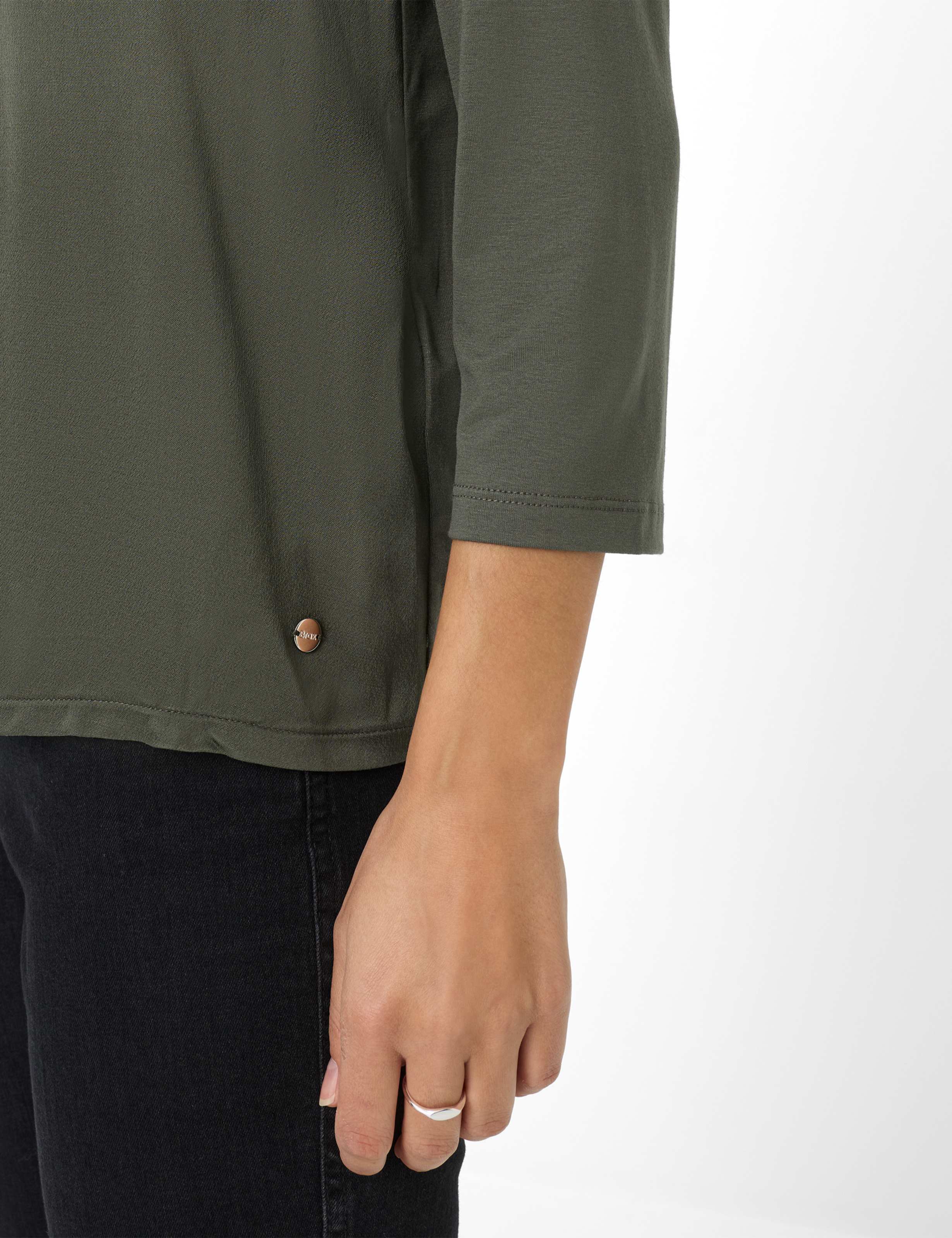 Femme Style CLARISA M Vert Foncé Feminine Fit Détail 2