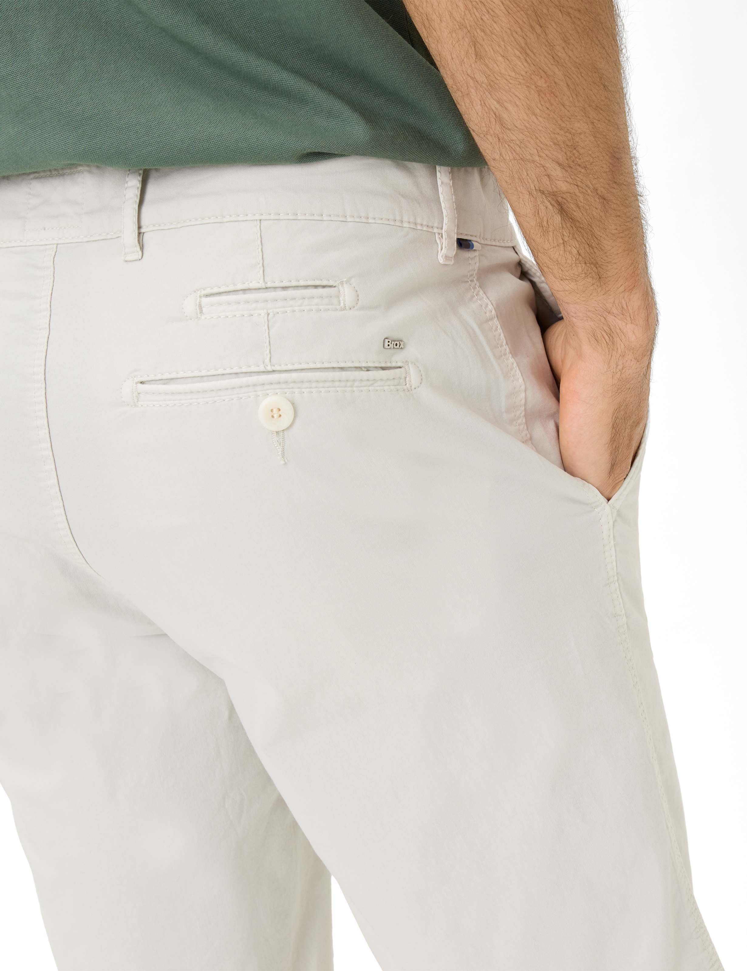 Men Style BARI Light Beige Regular Fit Detail 2