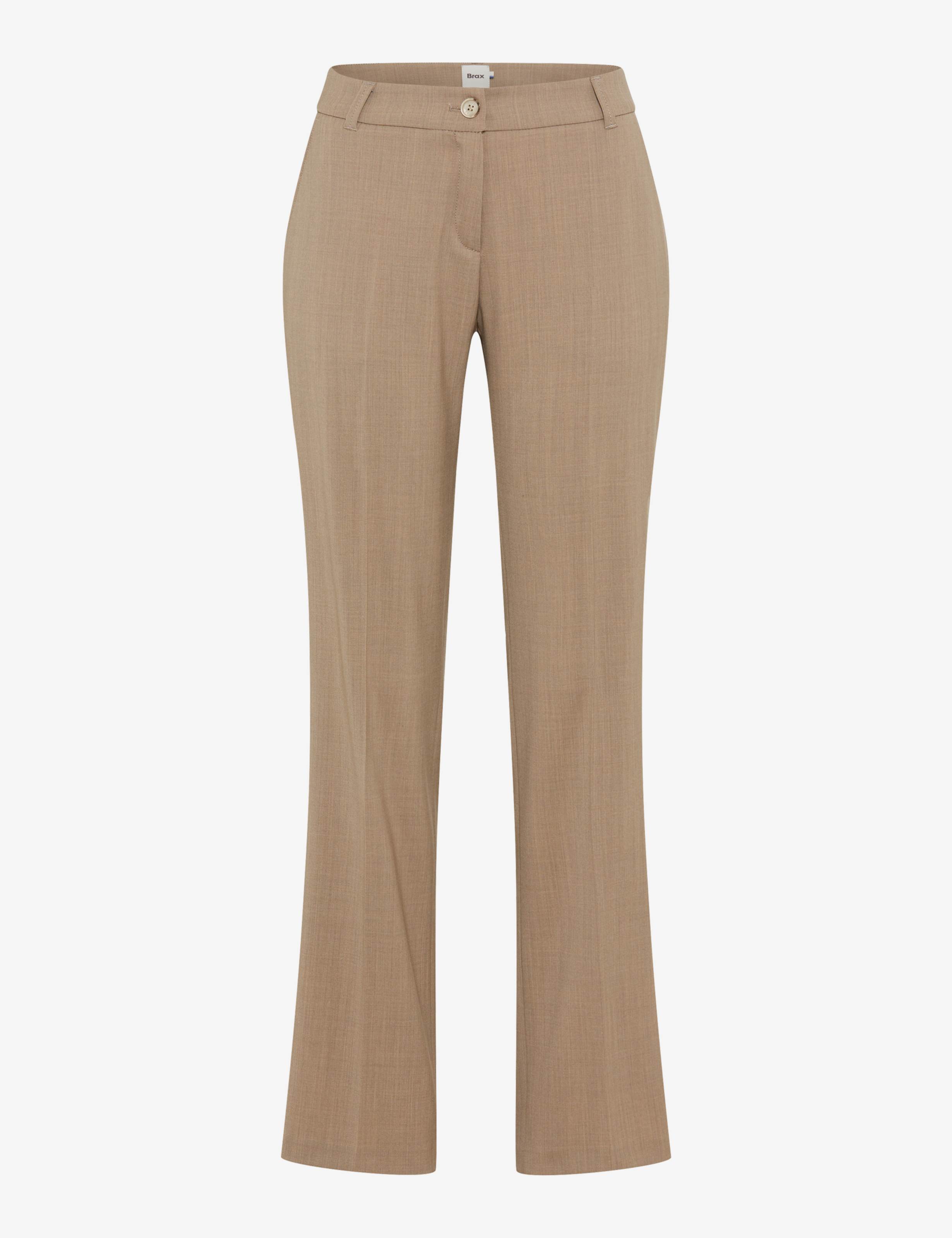 Femme Style MARON Marron Clair Regular Fit Détourage avant