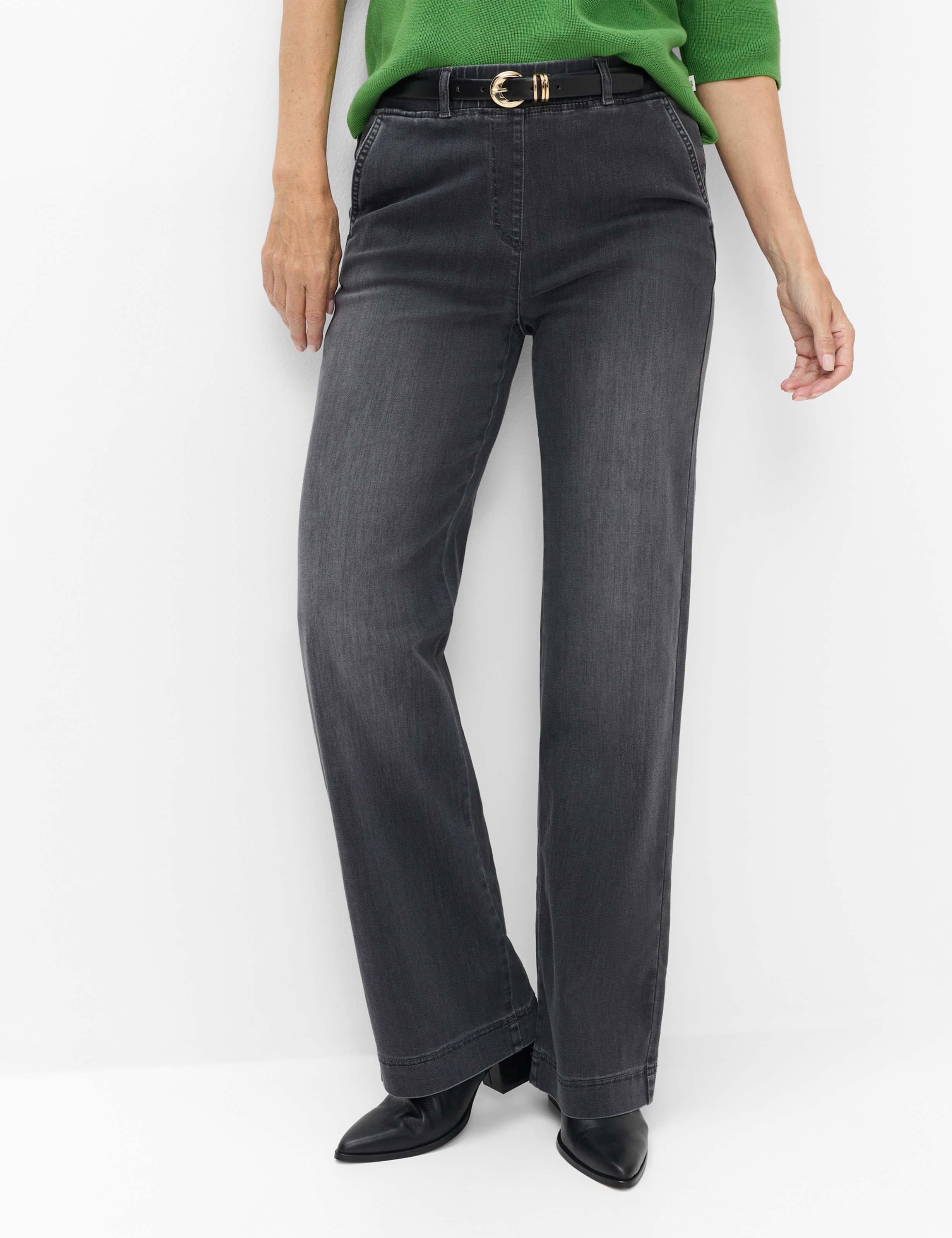 Nuancer af grå, Kvinder, Style PAM FLARED, MODEL_FRONT_ISHOP