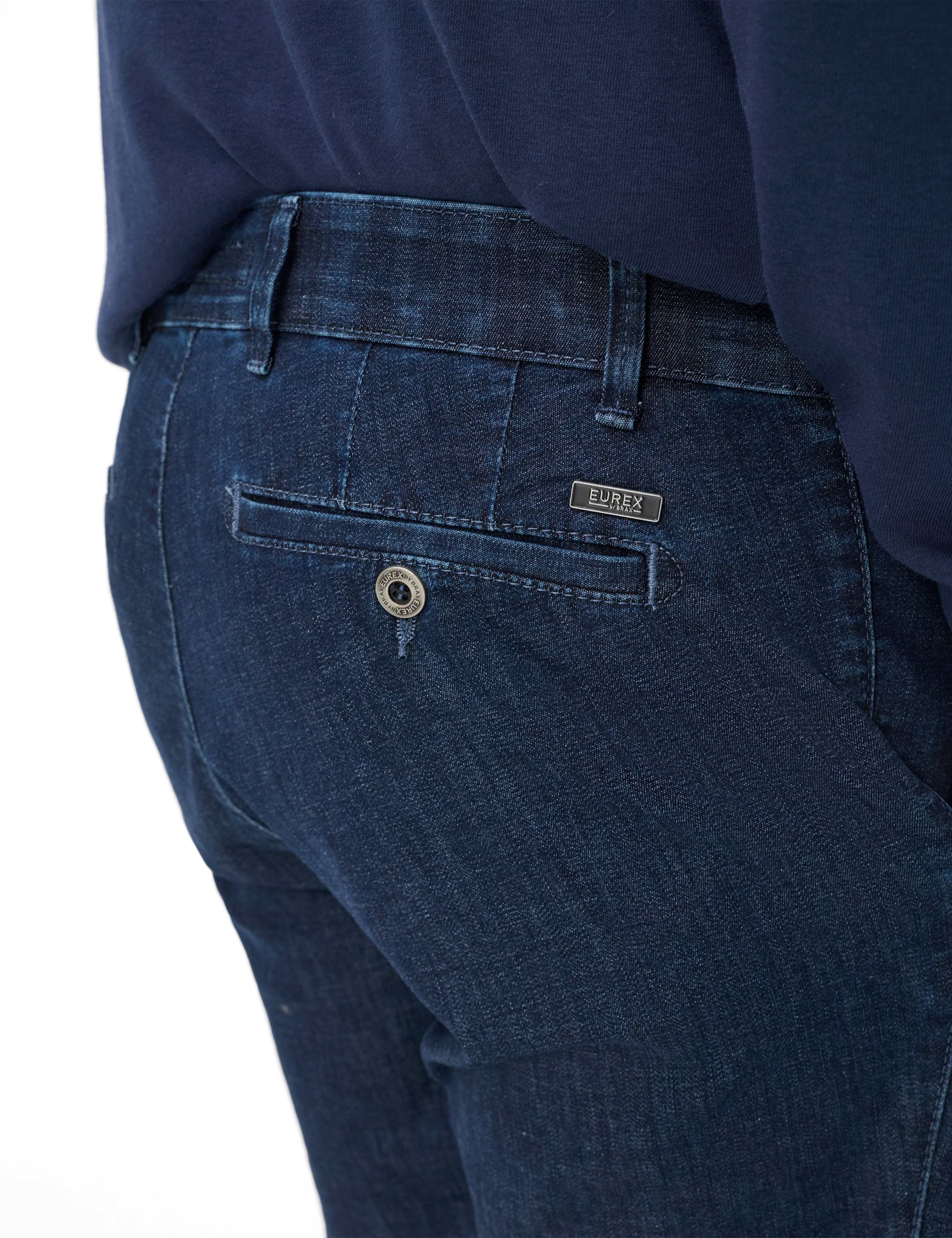 Homme Style LUIS Denim Bleu Regular Fit Détail 2