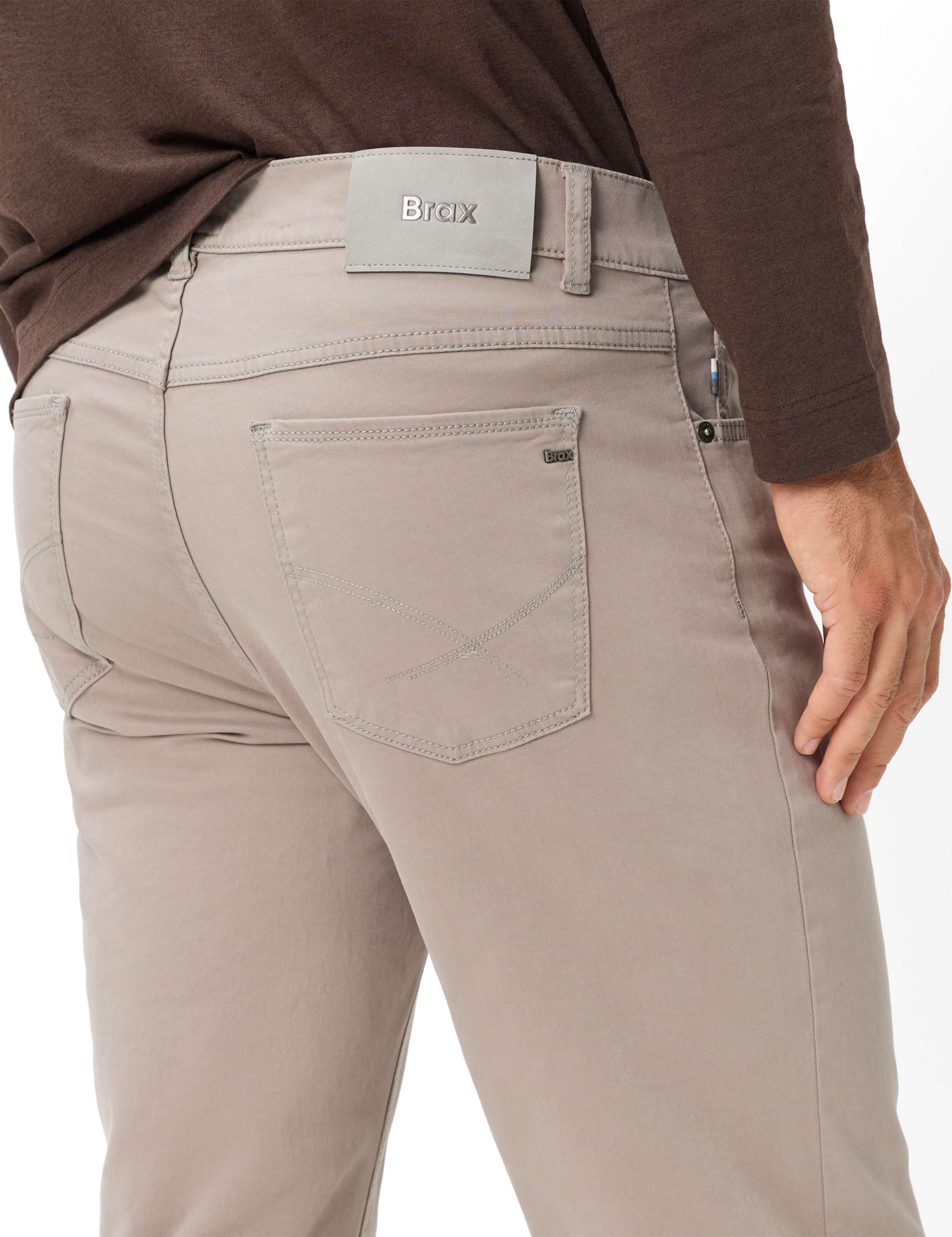 Men Style COOPER Light Gray Regular Fit Detail 2