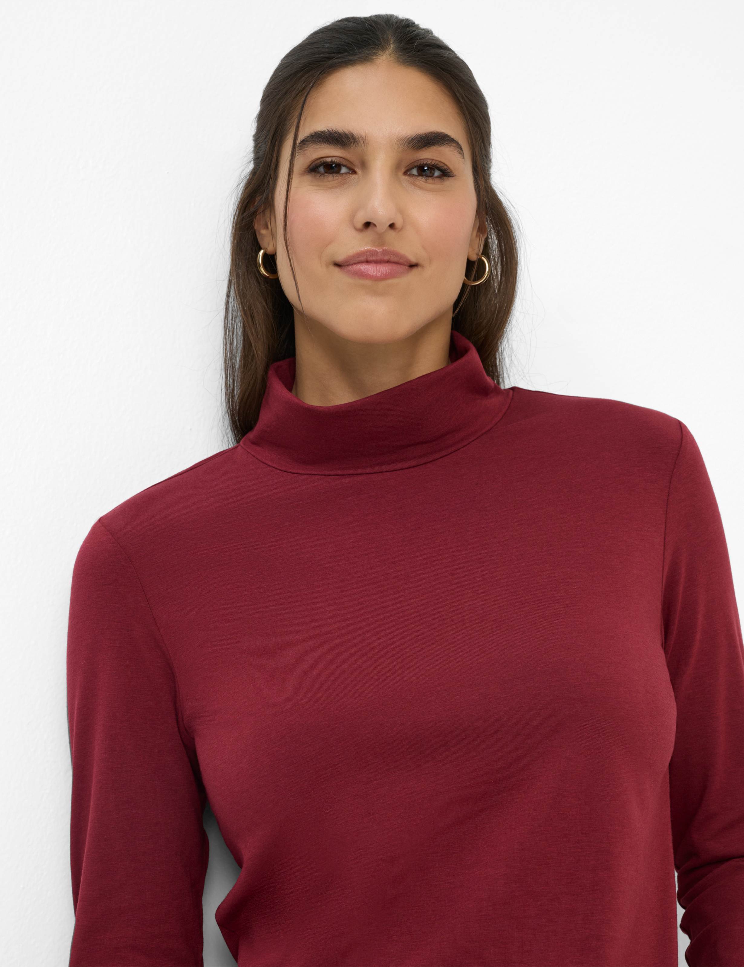Femme Style CARINA L Rouge Foncé  Détail 2