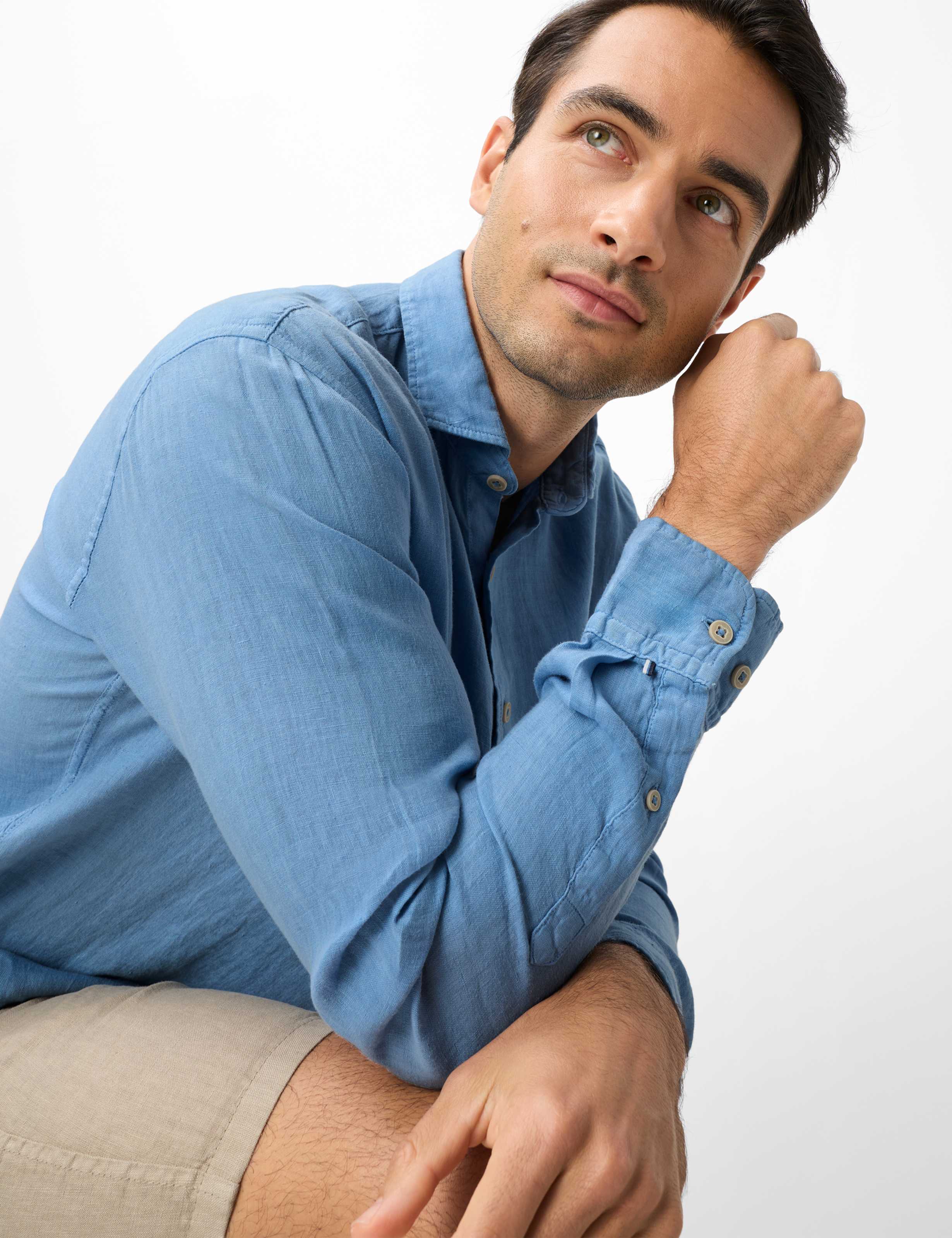 Homme Style HAROLD Bleu  Détail 1