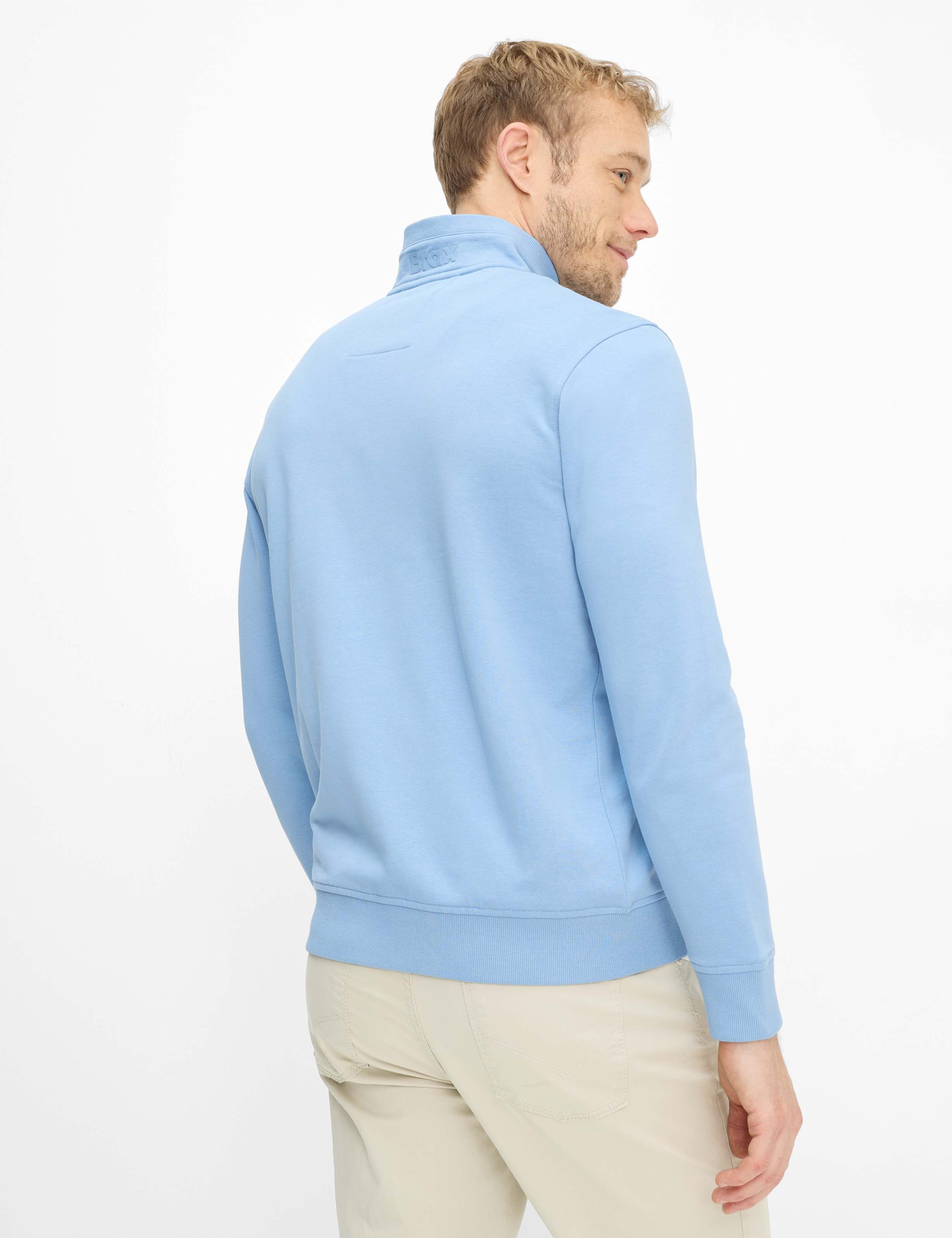 Thumbnail - Brax Herren Sweatshirt Style SION heaven, hellblau, Gr. L