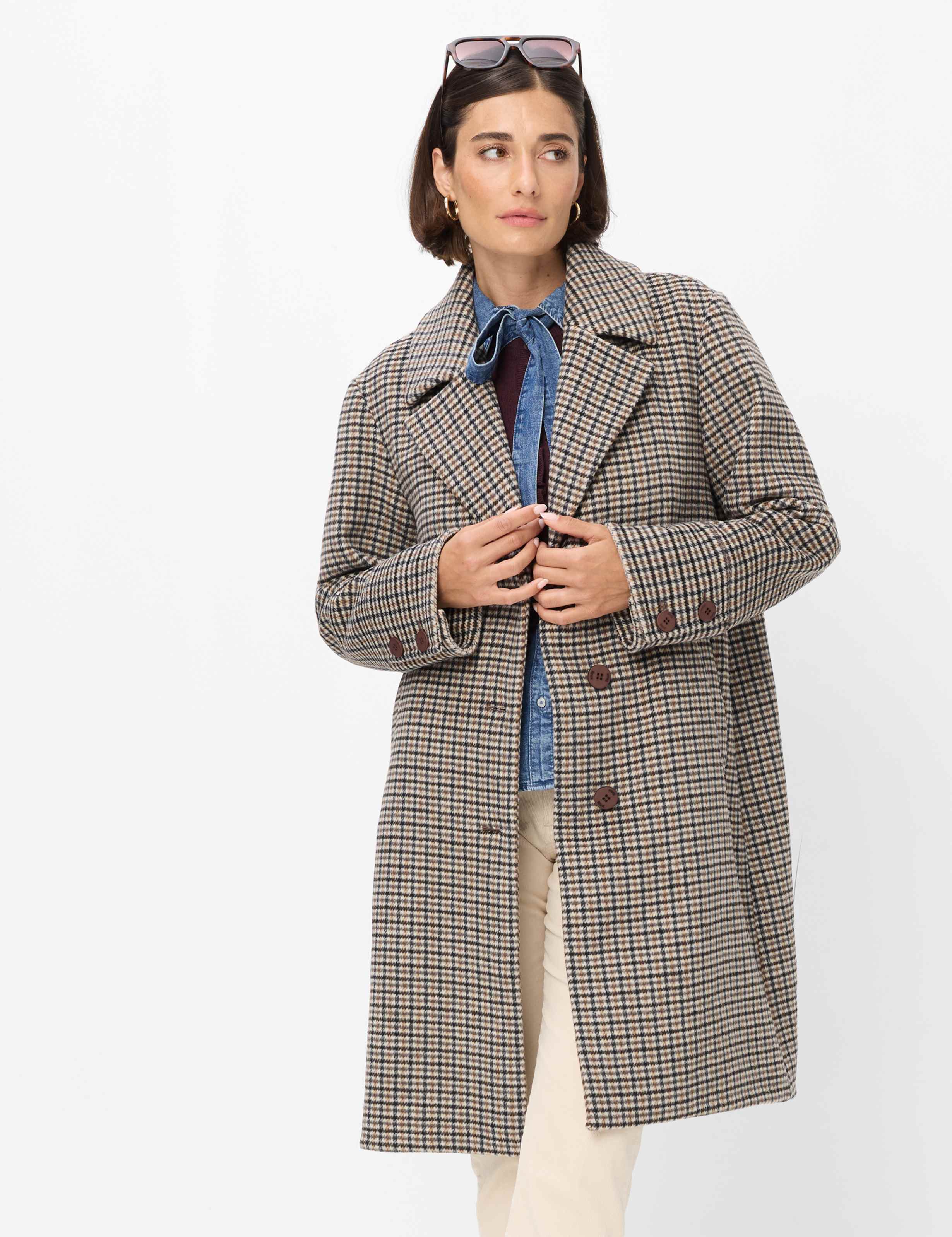 Tons bruns, Femme, Style PEARL, MODEL_FRONT_ISHOP