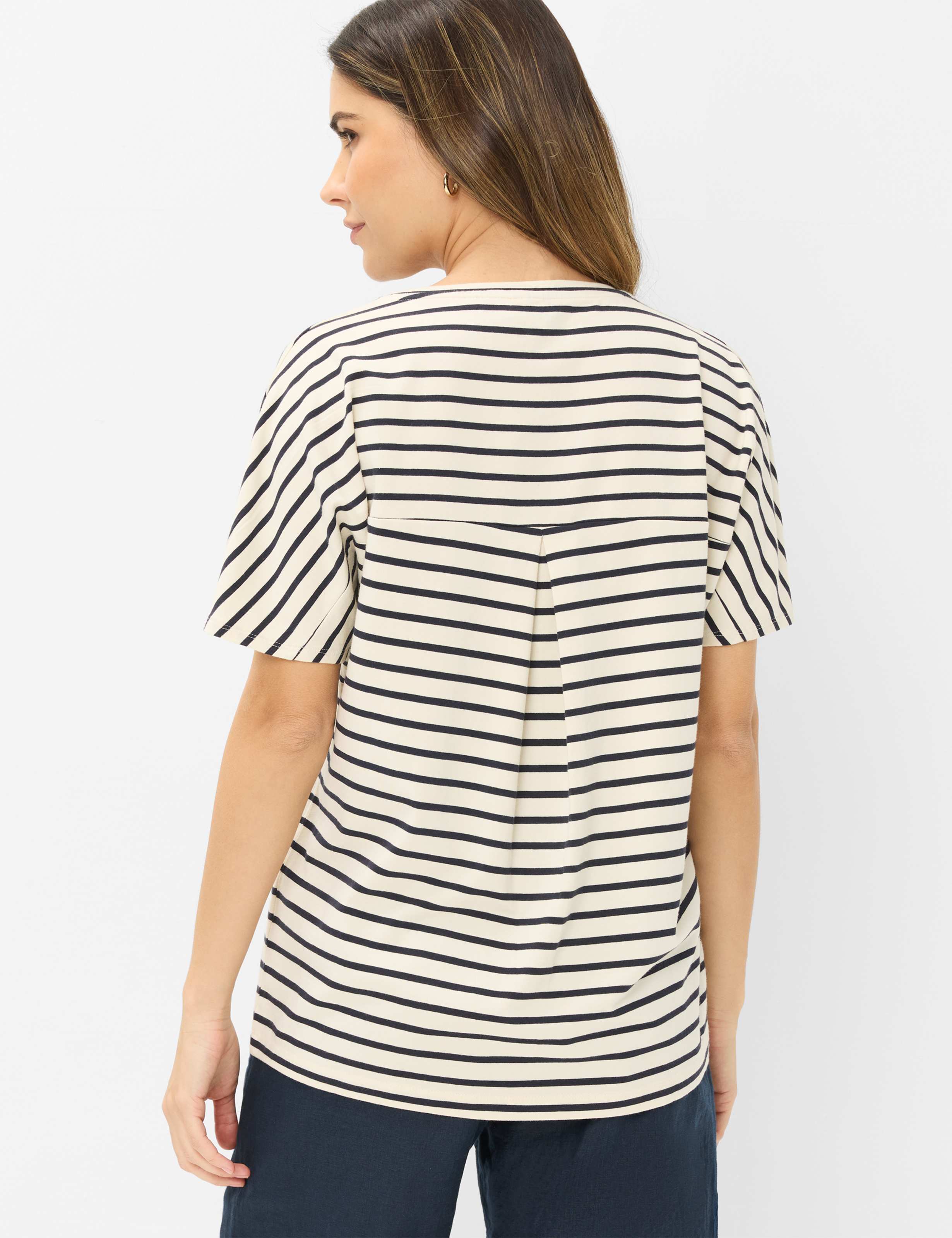 Femme Style CAELEN S Bleu Foncé  Dos mannequin