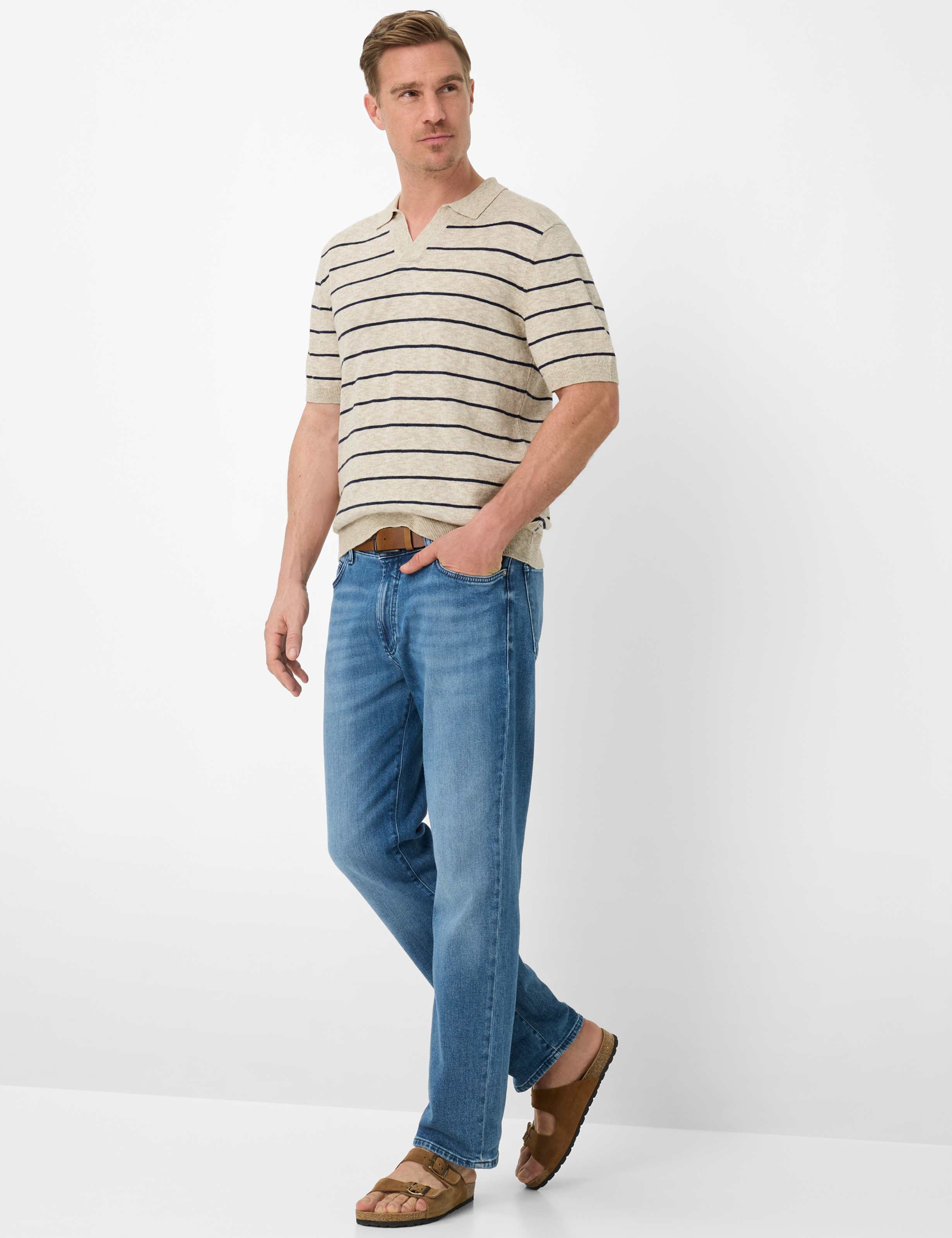 Herren Style PASCAL Beige  Model Outfit