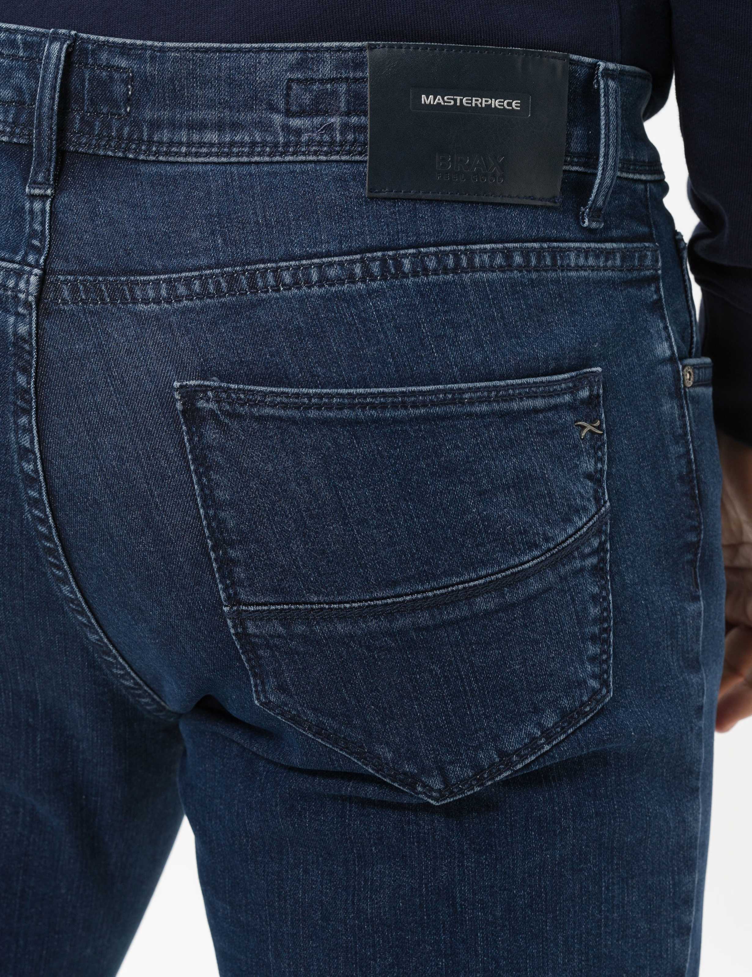 Herren Style CADIZ Denim Blau Straight Fit Detail 1