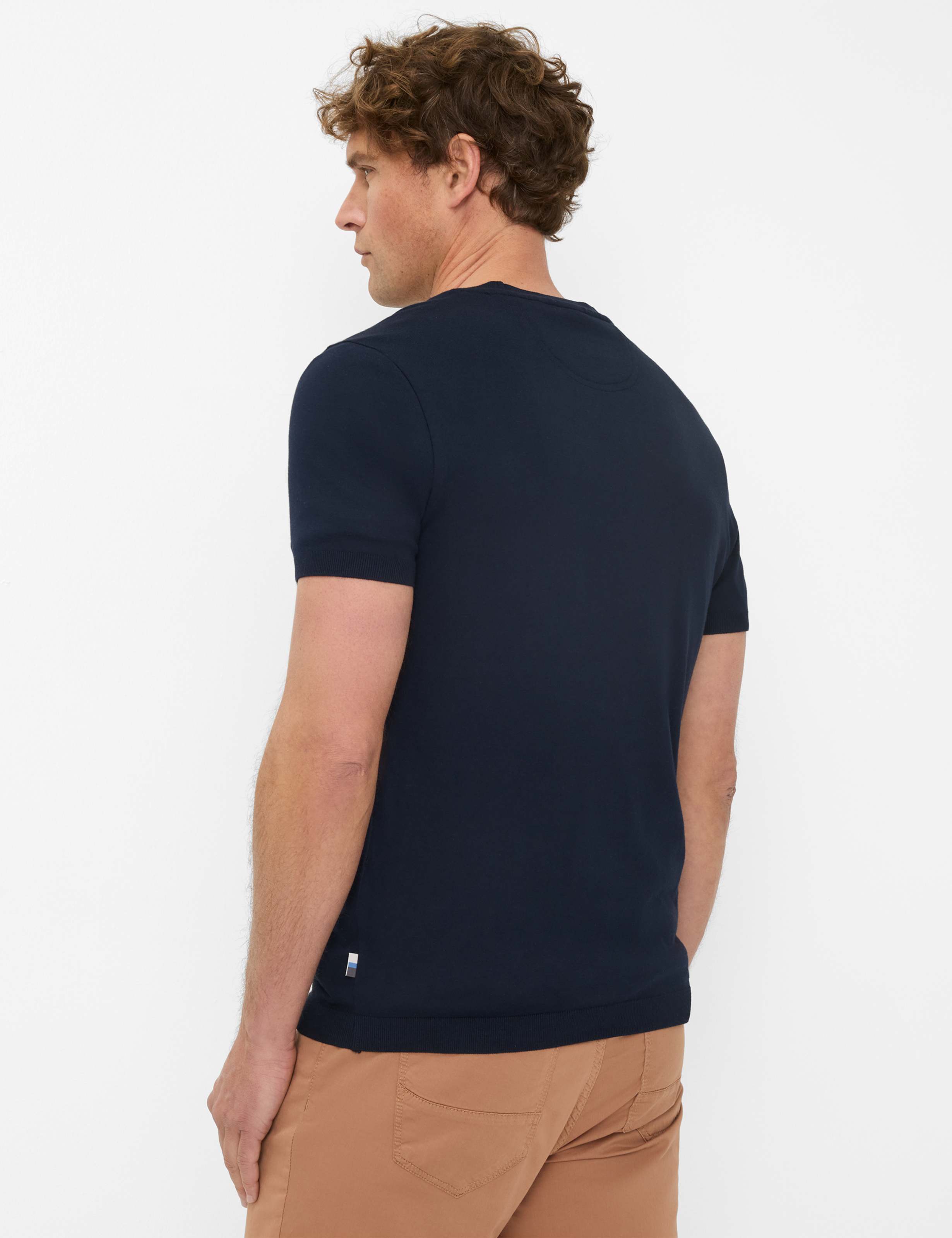 Men Style TREVOR Dark Blue  Model back