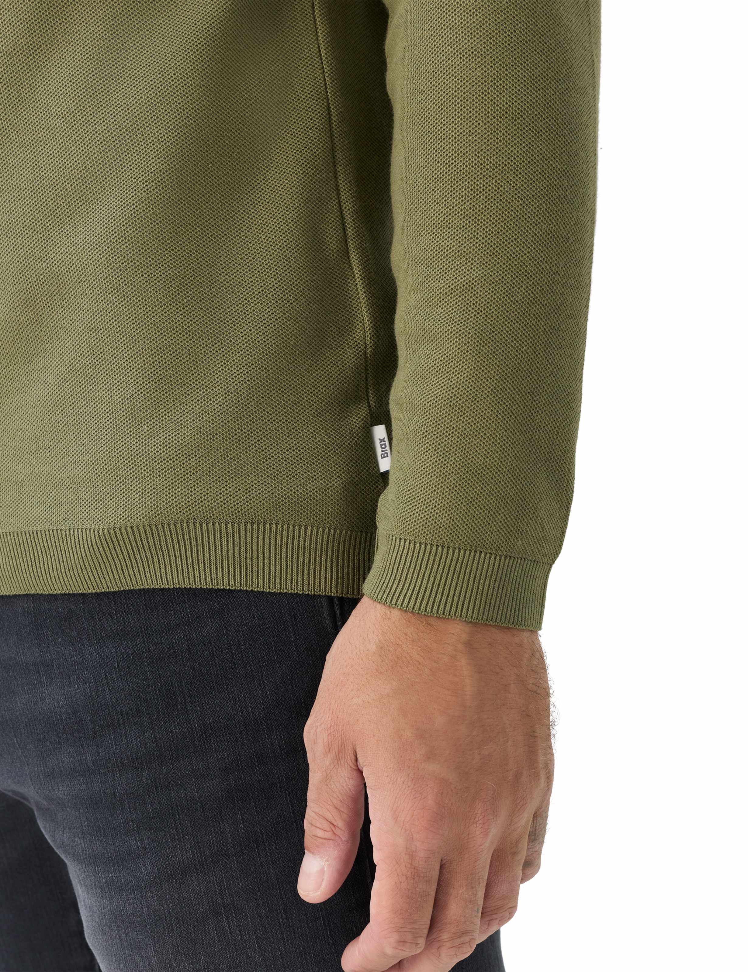 Heren Style PRINCETON Groen - Olijf  Detail 2
