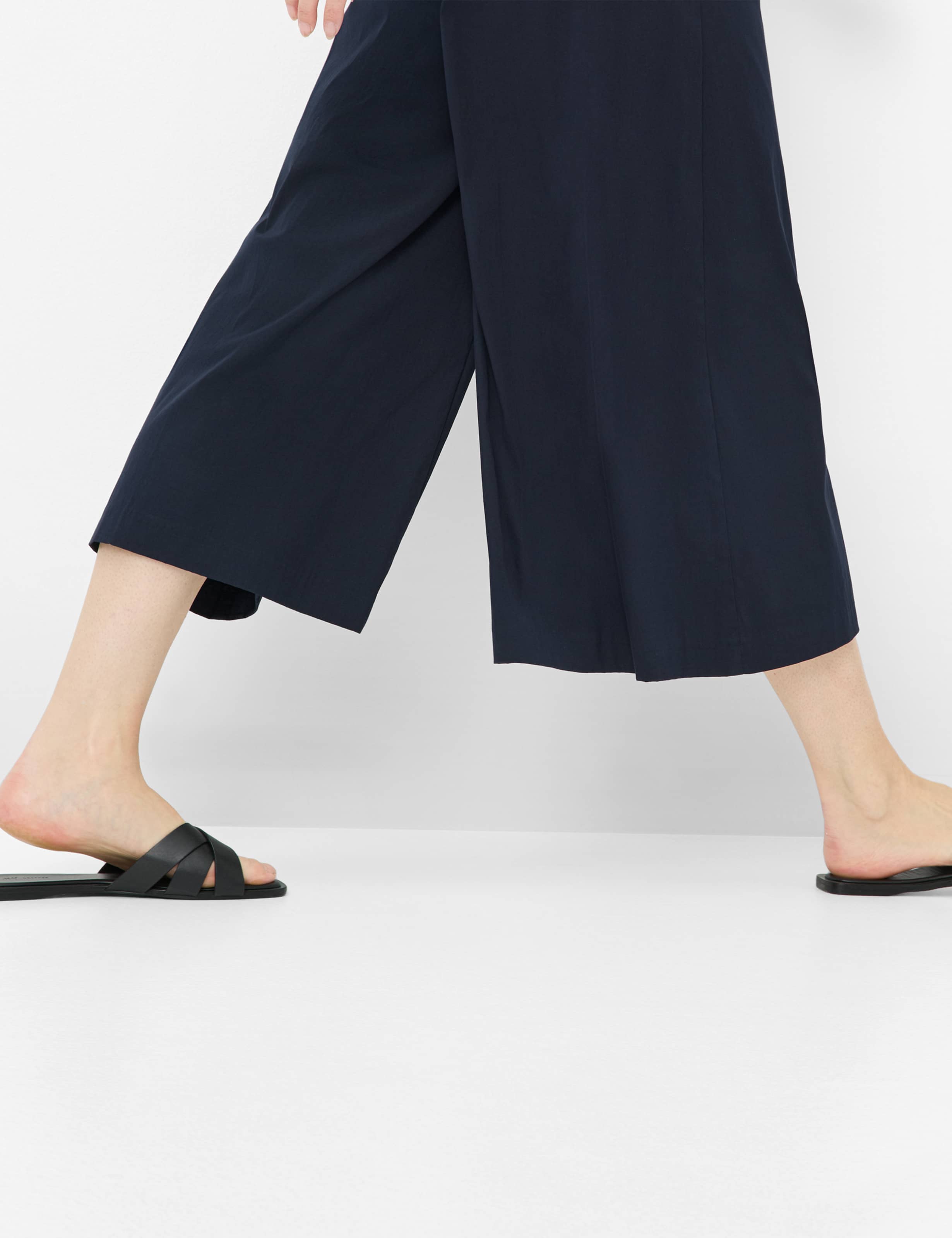 Damen Style MELLI S Dunkelblau Wide Leg Detail 2