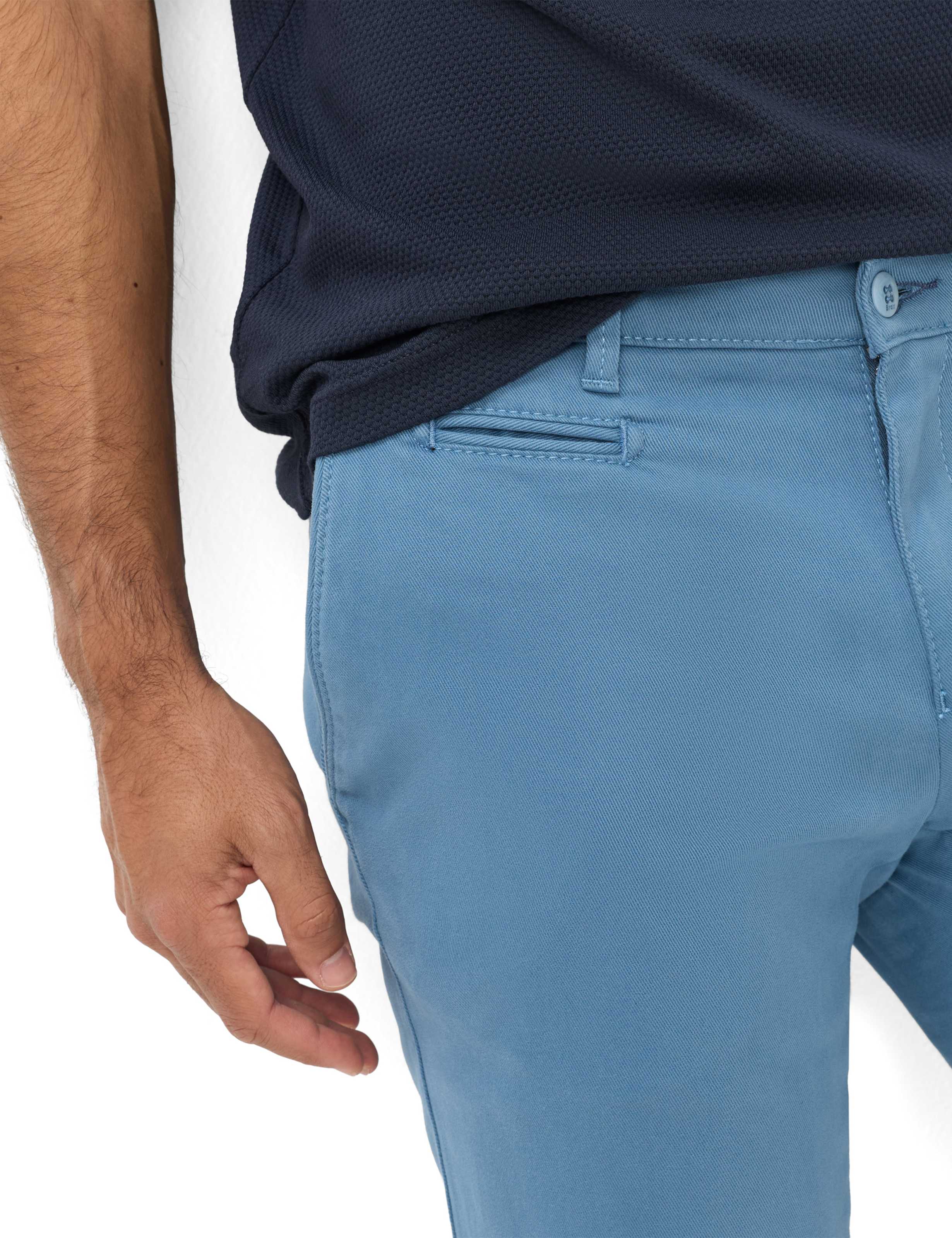 Herre Style FABIO IN Blå Modern Fit Detalje 1