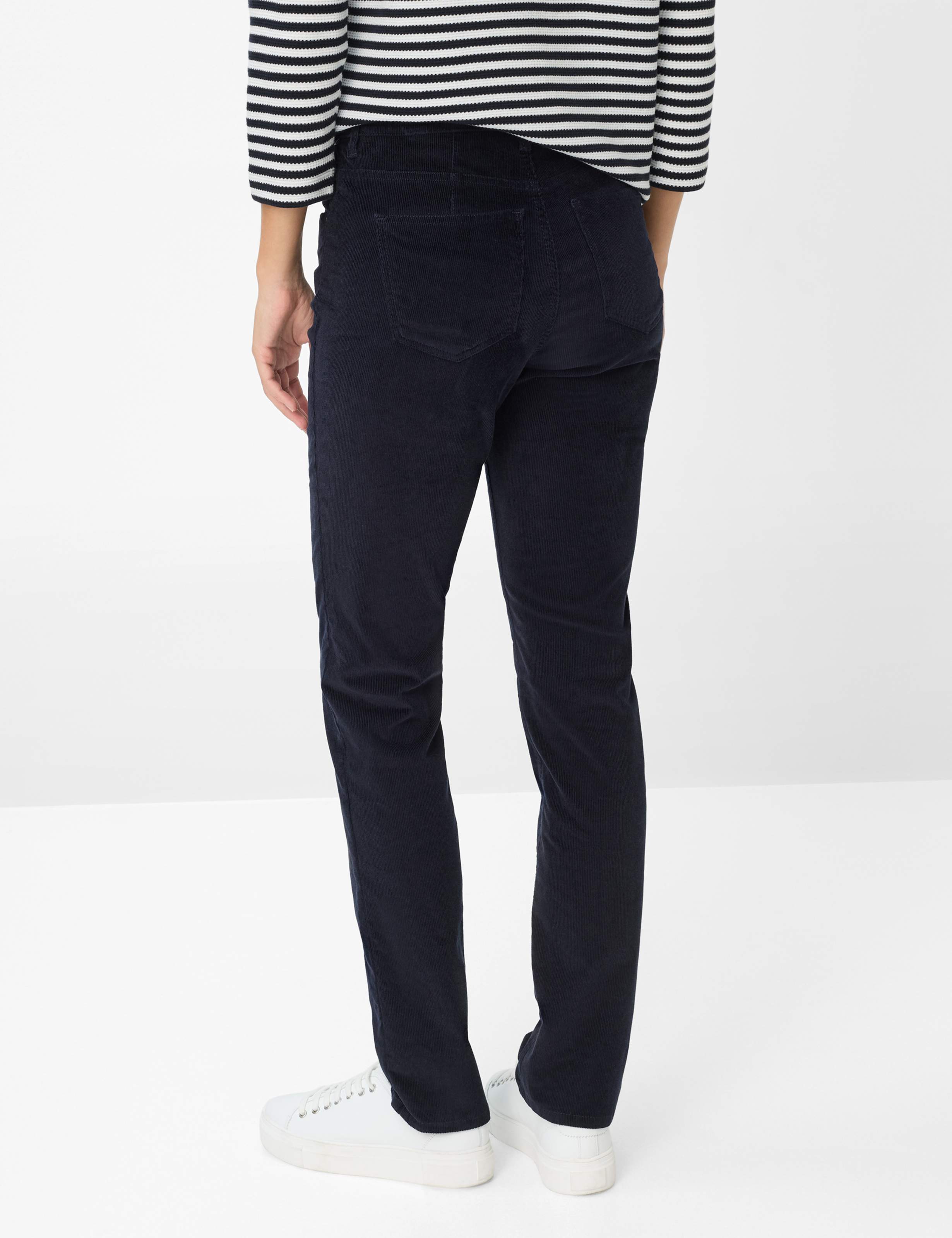 Thumbnail - Brax Damen Cordhose Style CAROLA NAVY, dunkelblau, Gr. 50