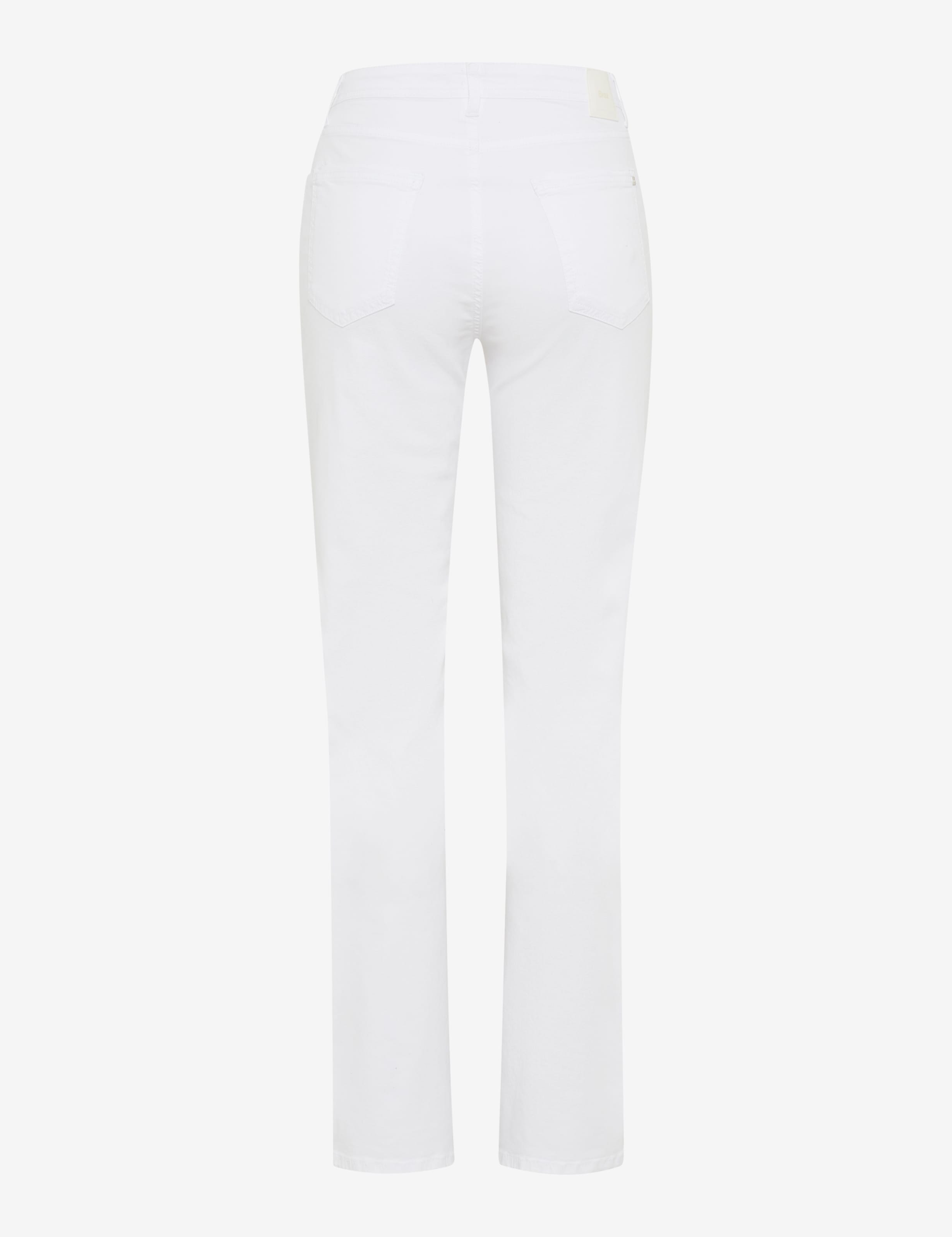 Women Style CAROLA Denim White Feminine Fit Stand-alone rear view