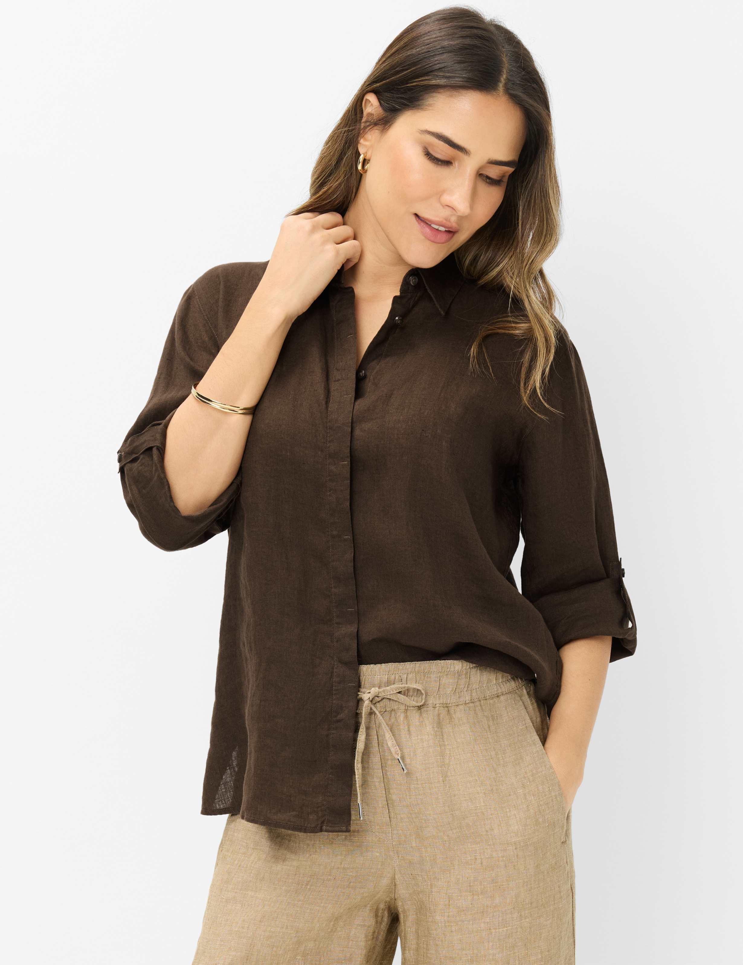 Brauntöne, Damen, Style VICKI, MODEL_FRONT_ISHOP