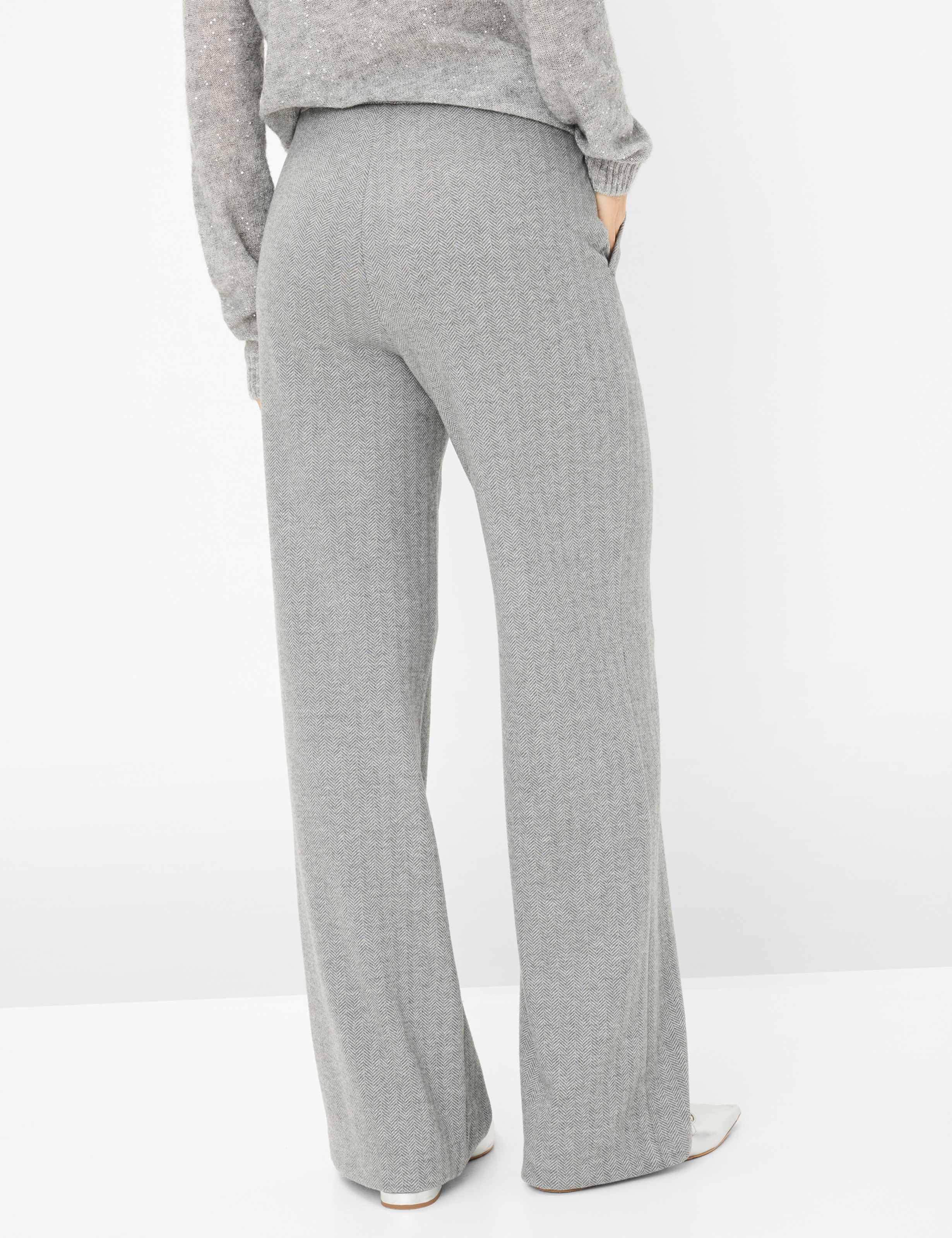 Thumbnail - Brax Damen Flatfronthose Style MAINE SMOKE GREY, grau, Gr. 38