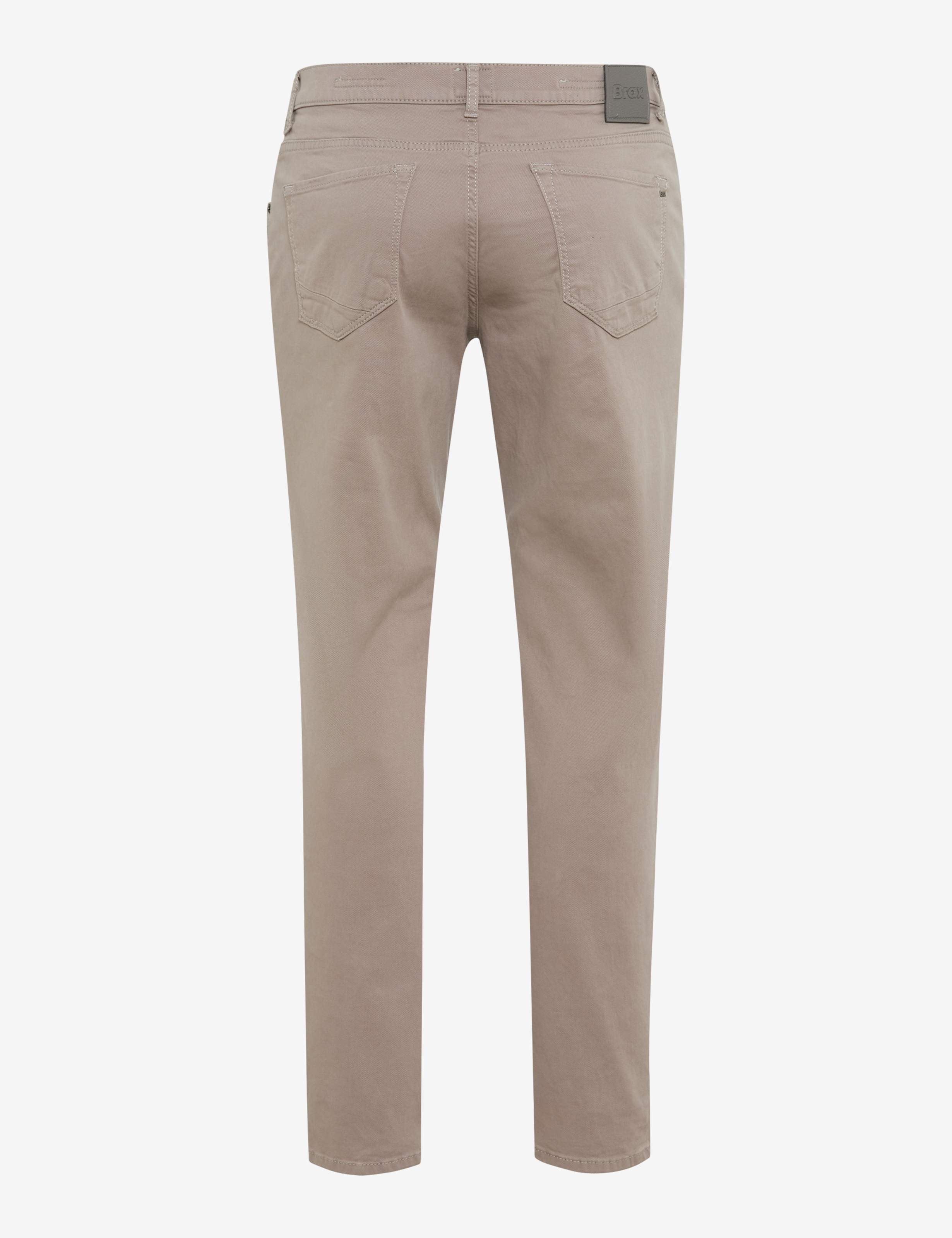 Herre Style CHUCK Lysbrun Modern Fit Udskæring bagpå