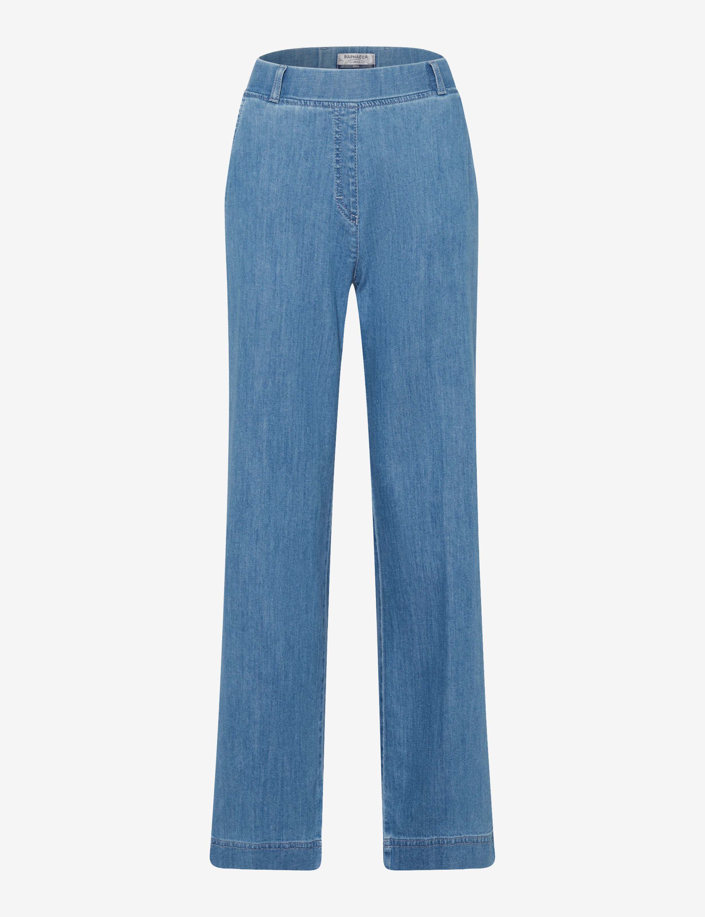 Damen Style PAM FLARED Denim Hellblau Slim Fit Freisteller Front
