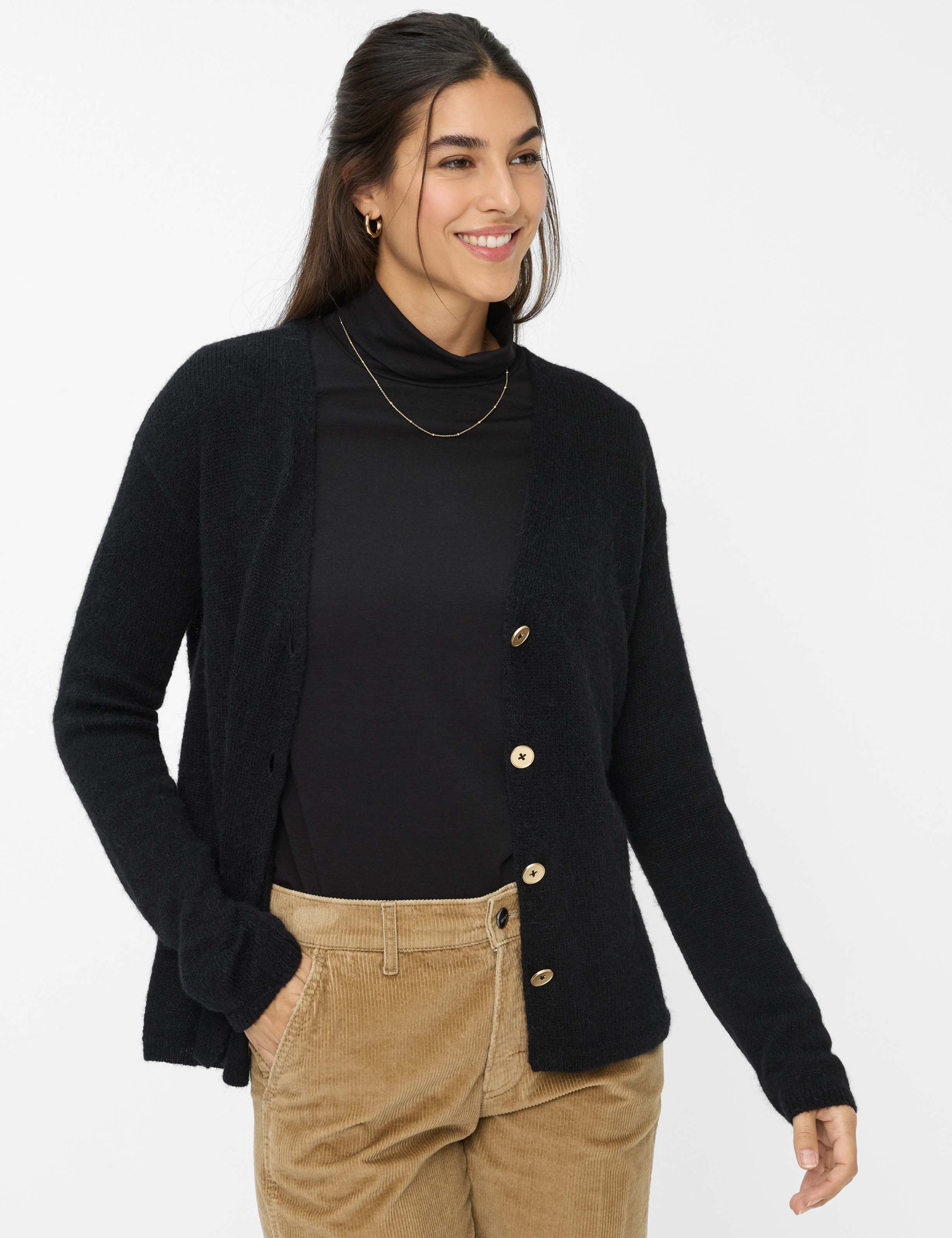 Schwarz, Damen, Style ALICIA, MODEL_FRONT_ISHOP
