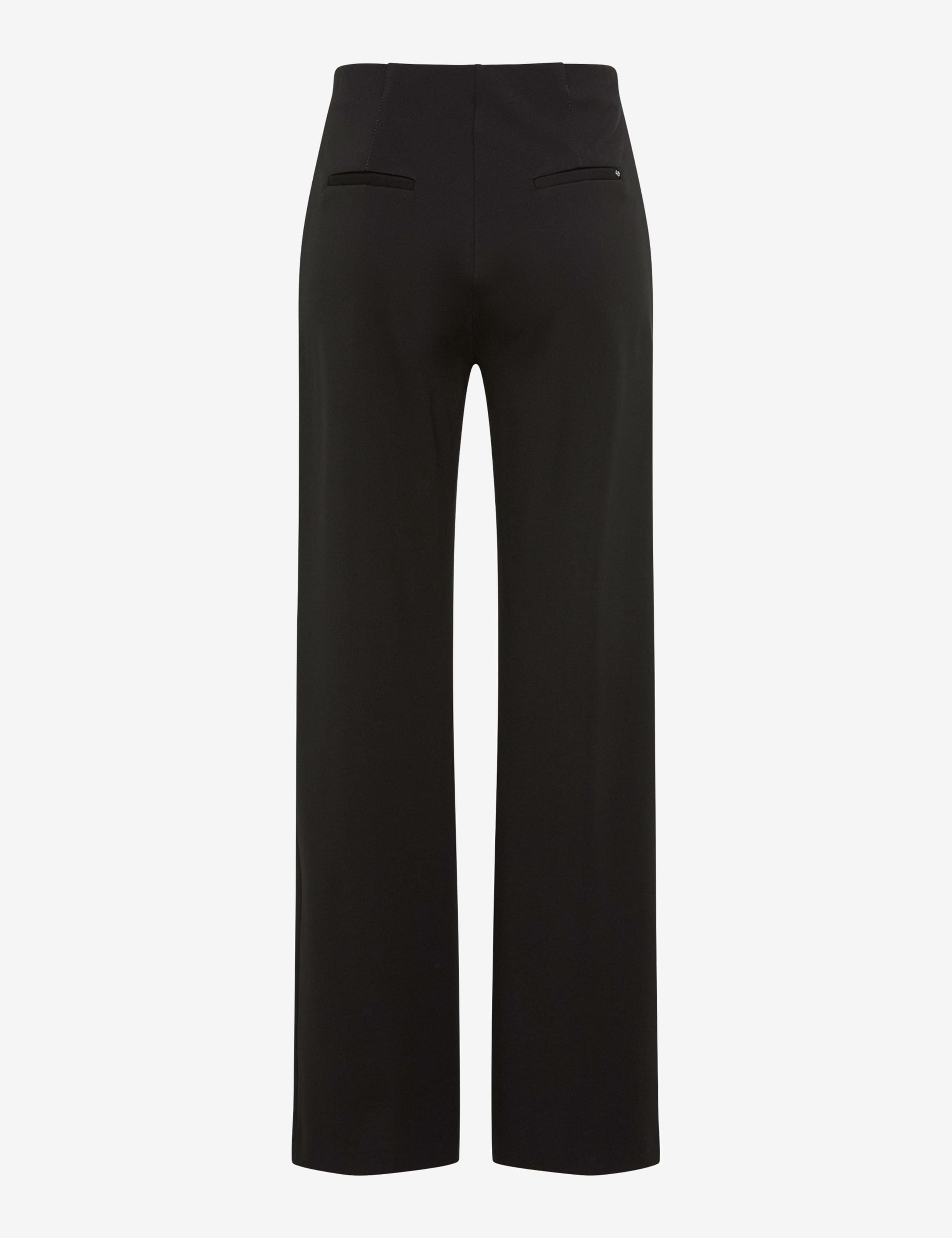 Femme Style LILLYTH FLARED Noir Super Slim Fit Détourage arrière