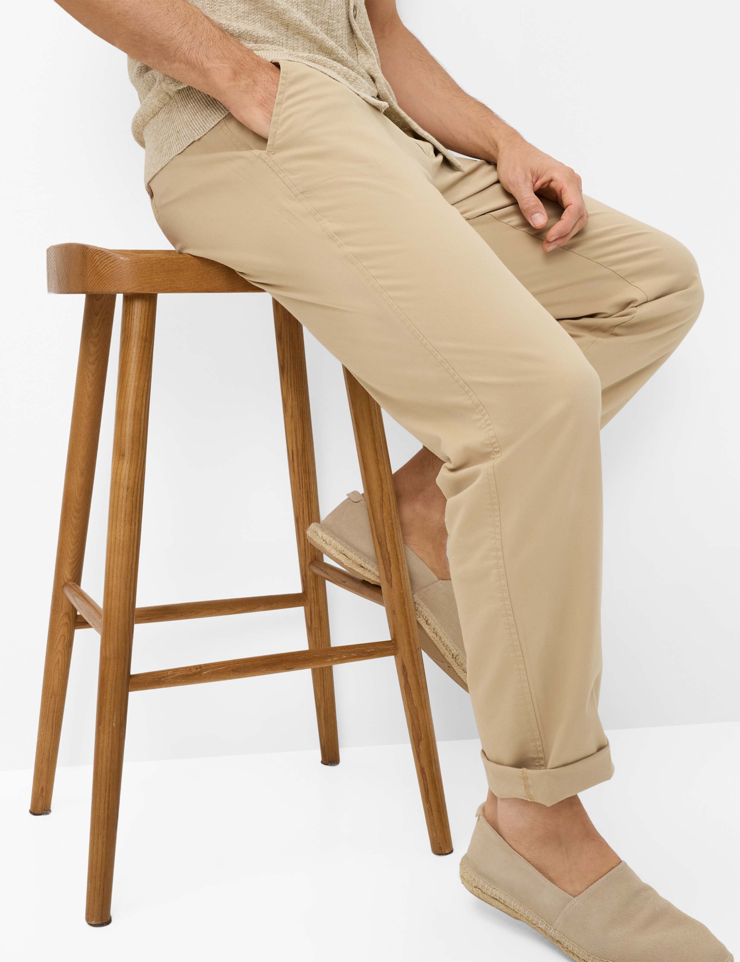 Heren Style TORGE Beige Regular Fit Detail 1