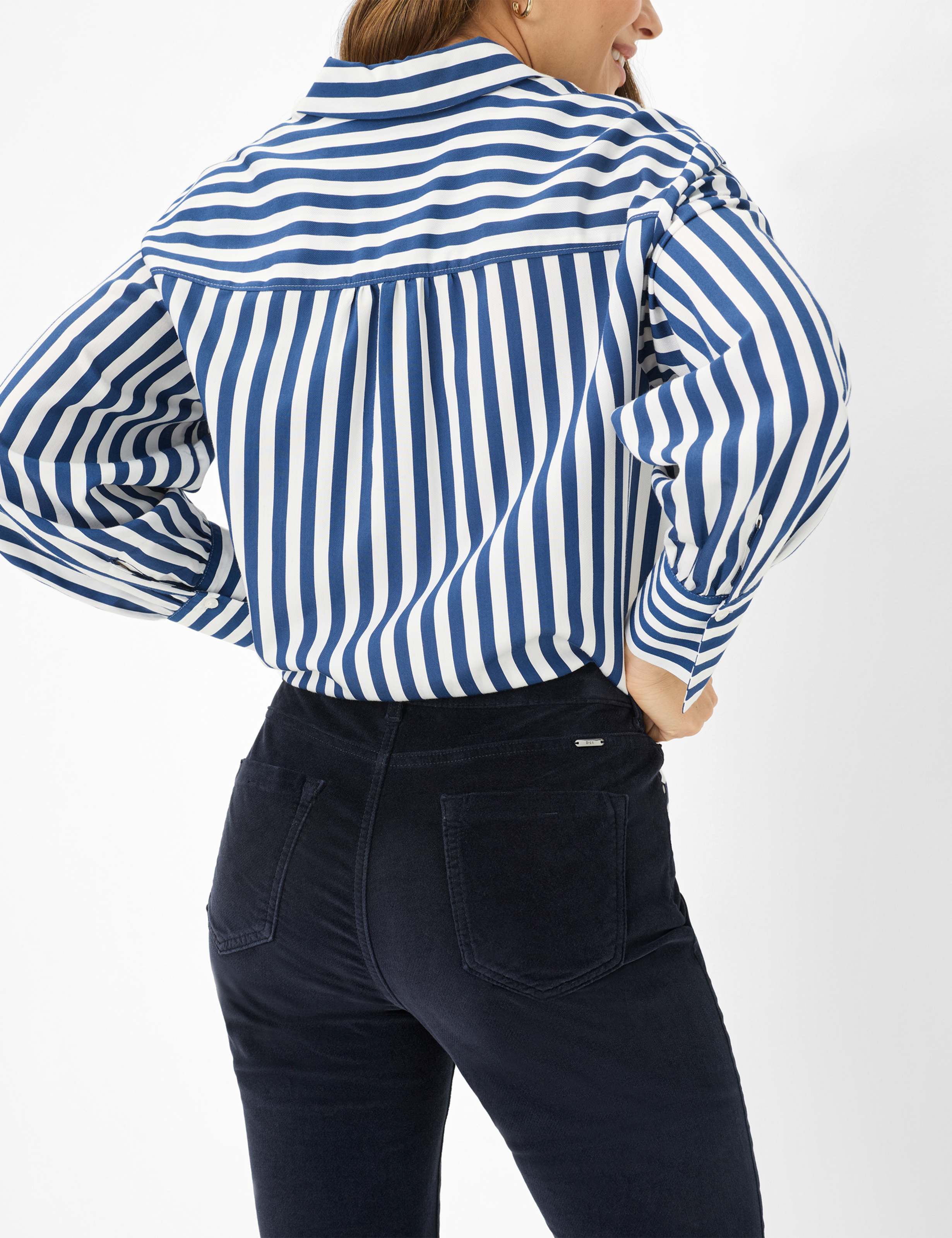 Women Style MARY Dark Blue Regular Fit Detail 1
