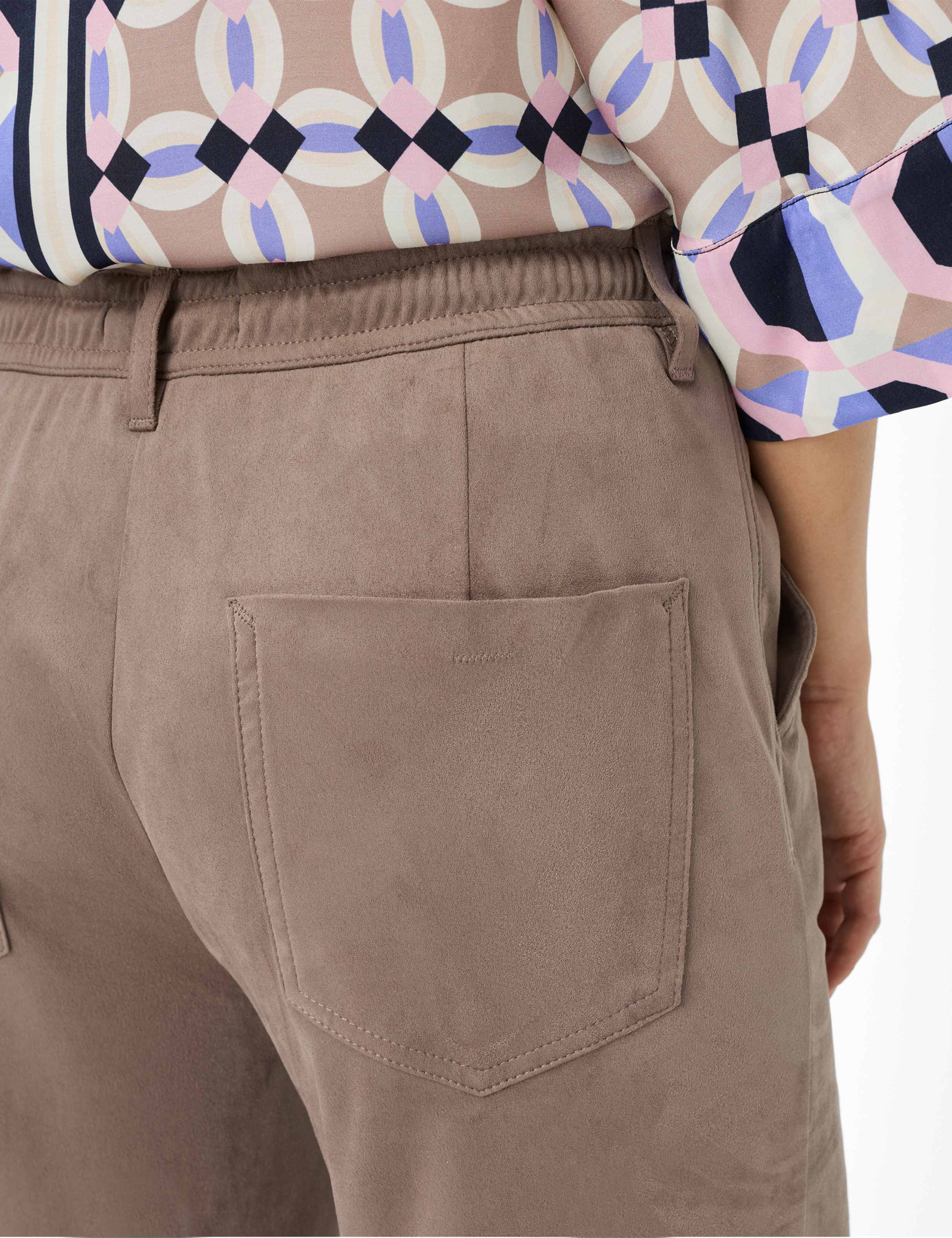 Damen Style MAINE S Hellbraun Wide Leg Detail 2